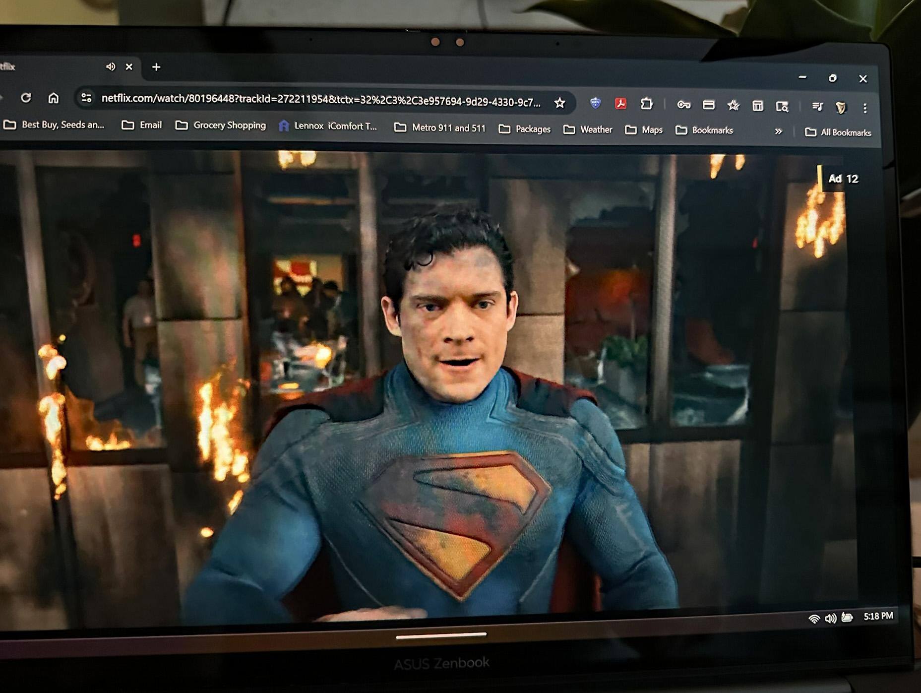 Not a bad display while streaming, click to load a larger version