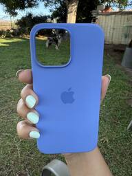 Apple - ミネチャン iPhone 16 Silicone Case with MagSafe – Denim - Apple