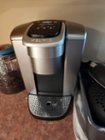 Best Buy: Keurig K-Elite Single-Serve K-Cup Pod Coffee Maker Brushed Slate  5000197490