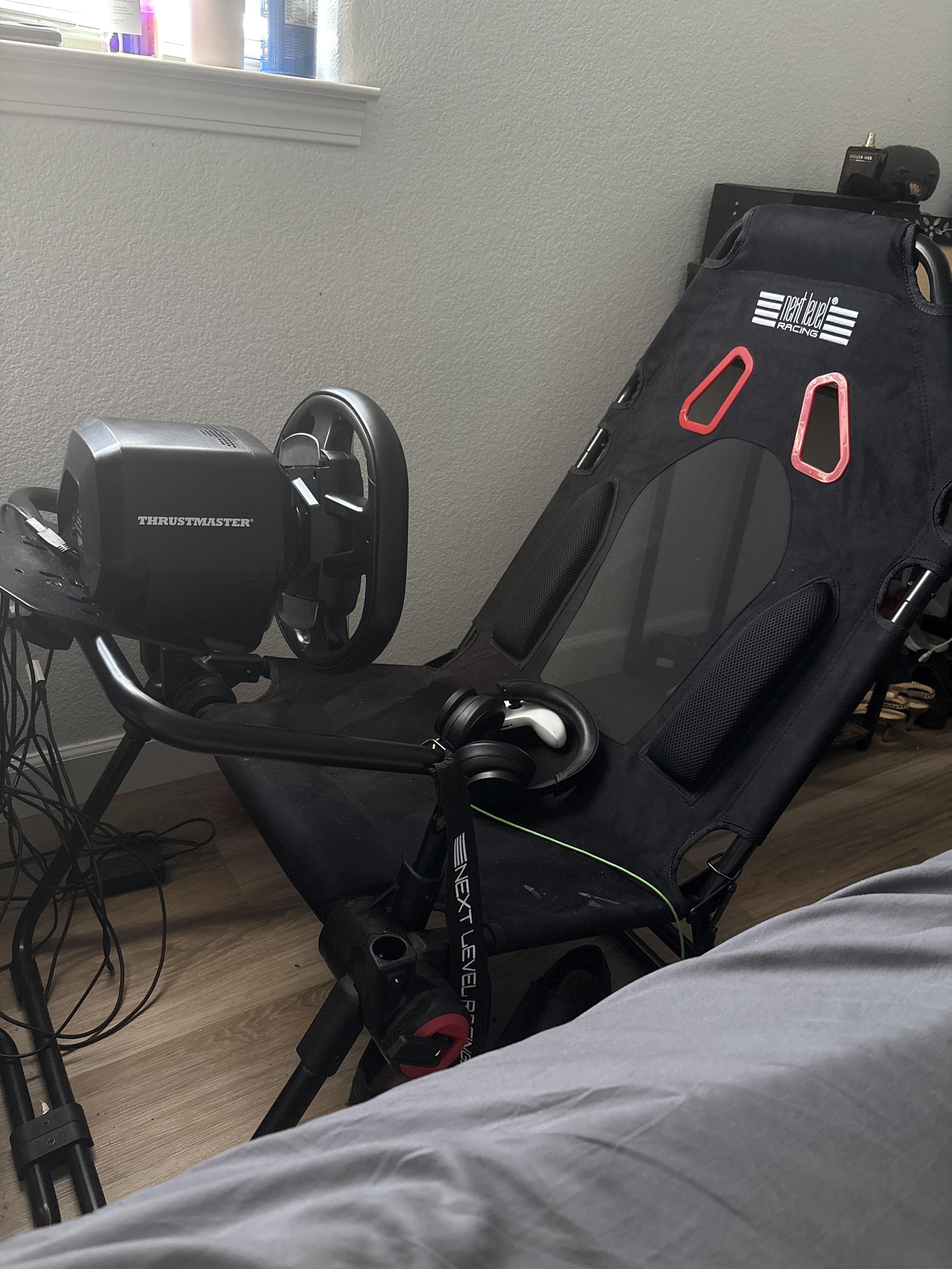 Next Level Racing GTlite Foldable Simulator Cockpit Black NLR-S021