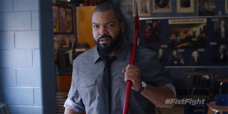 Ice Cube getting ready to cut up, click to load a larger version