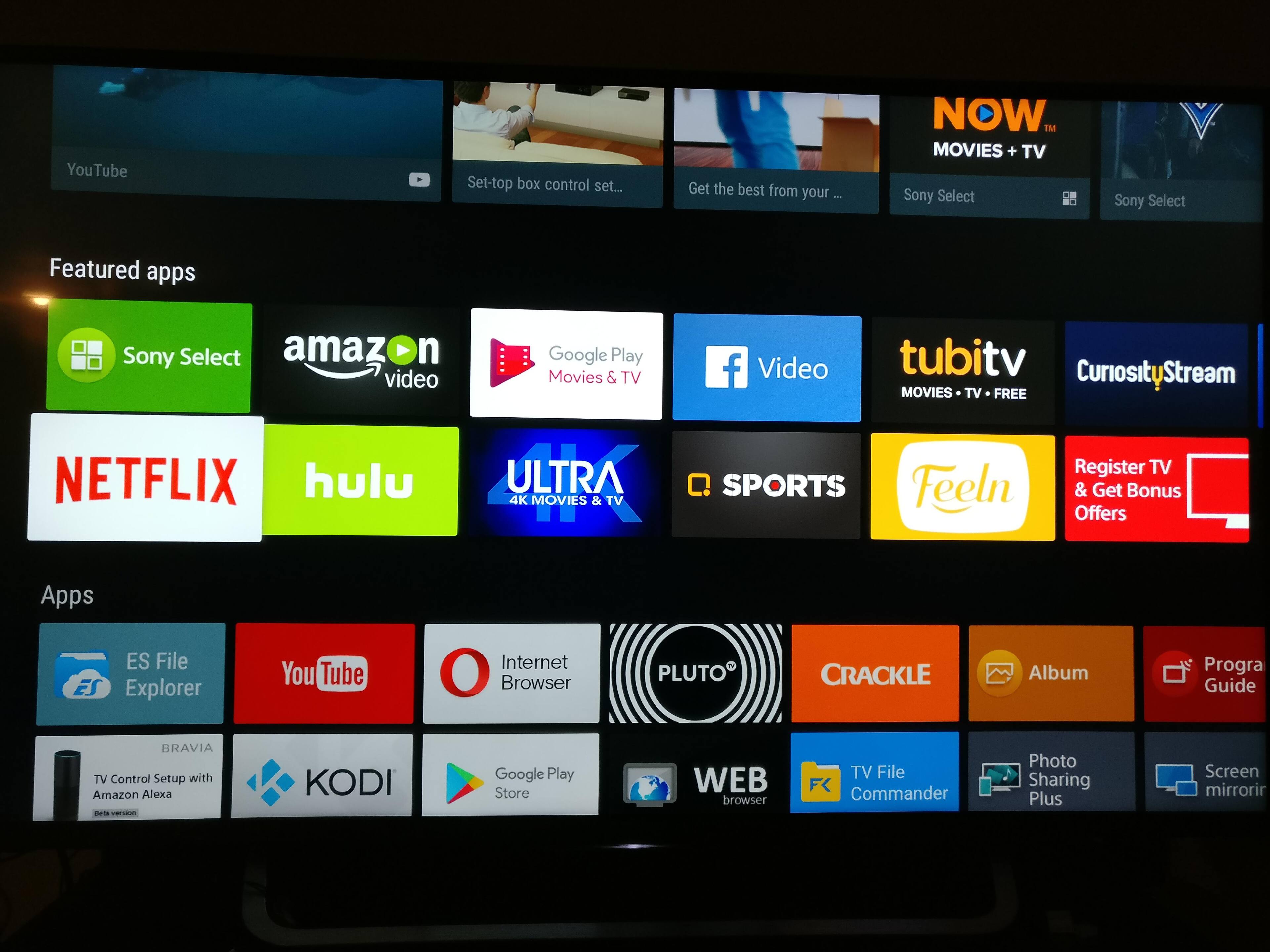 Android apps with Alexa control setup., click to load a larger version