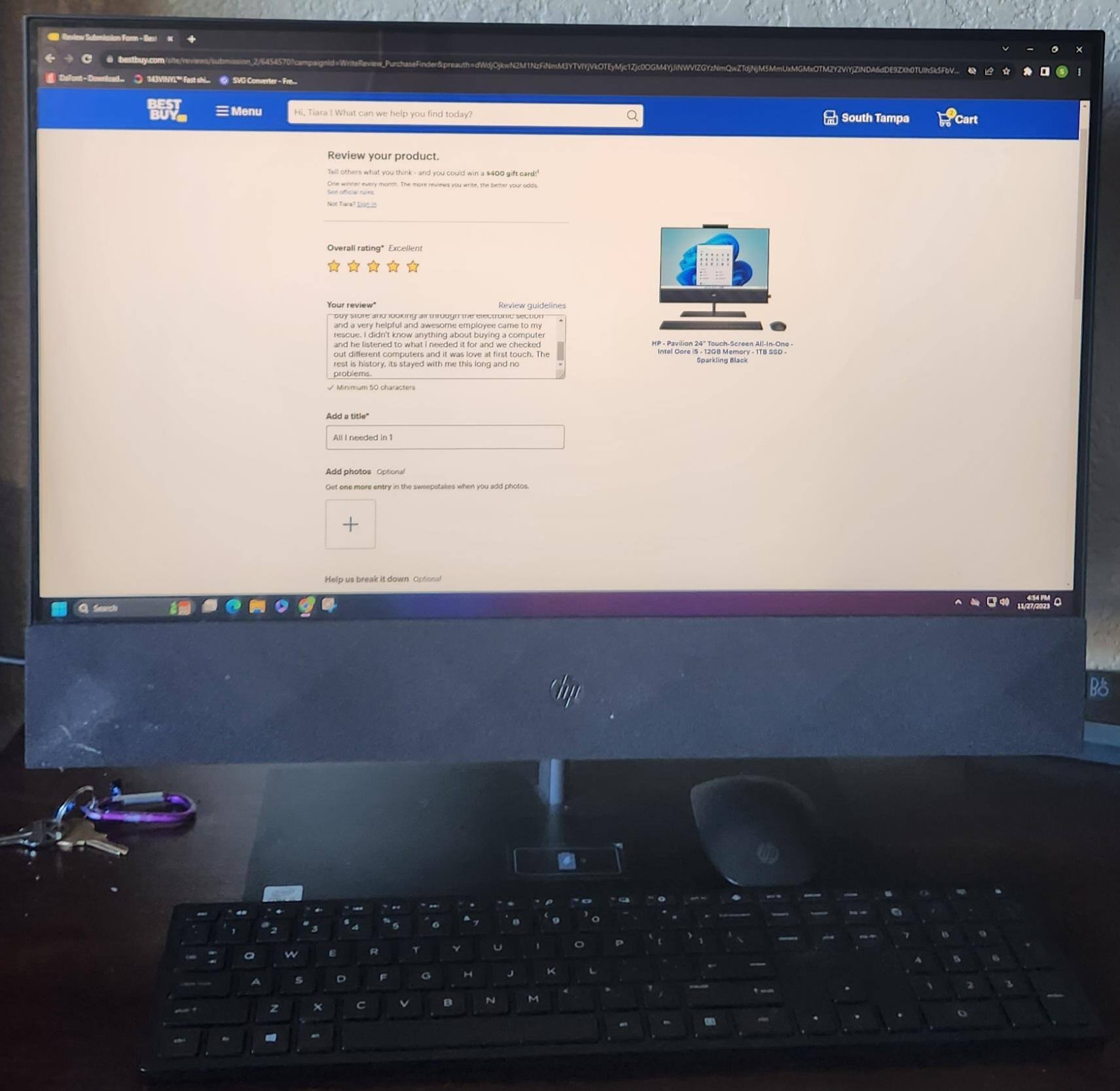 Customer provided image, click to load a larger version