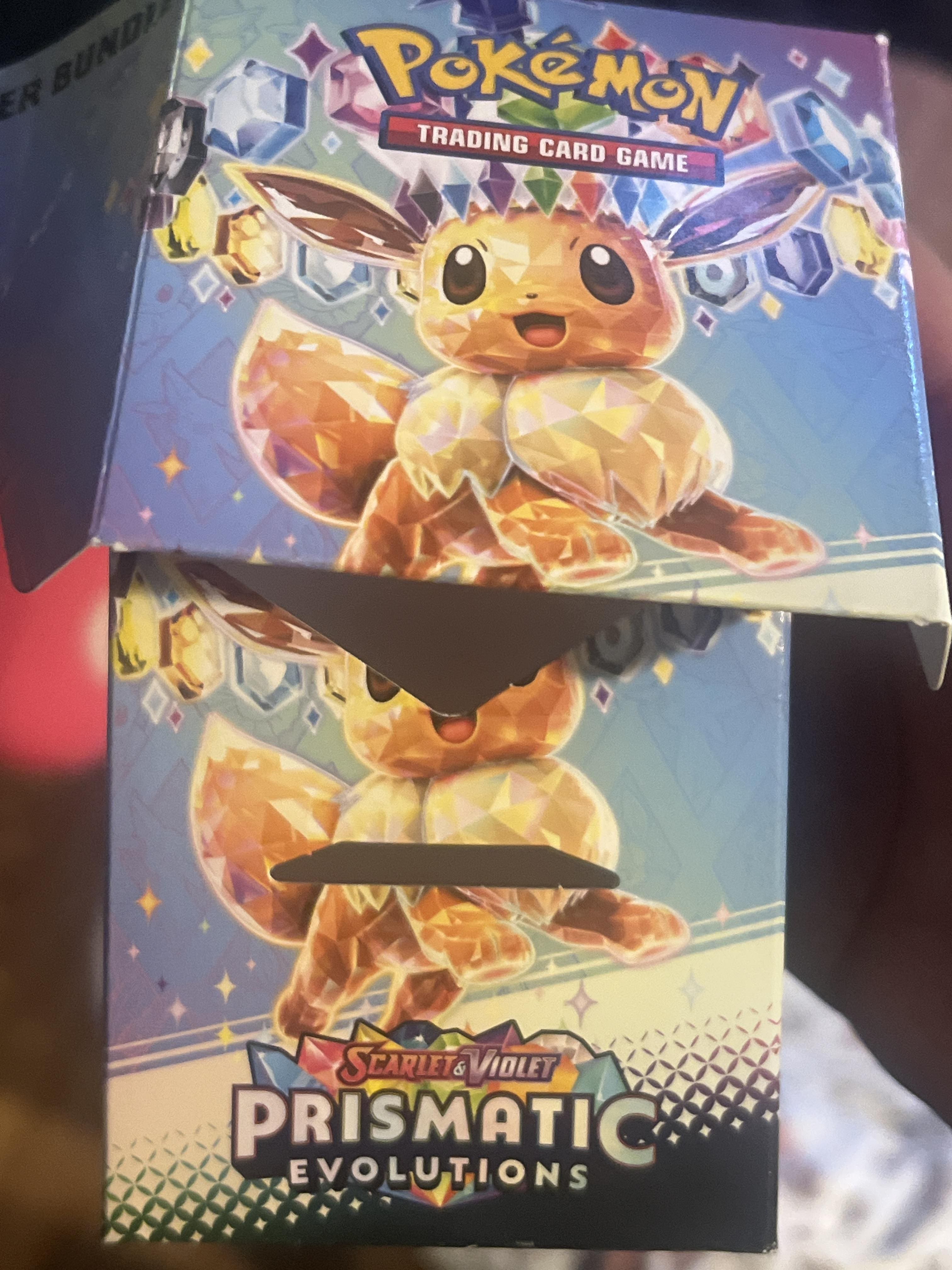 prismatic evolution booster box best buy Amazon.com: Pokemon TCG: Scarlet & Violet Prismatic Evolutions Booster Pack  (Random Art) main image 0
