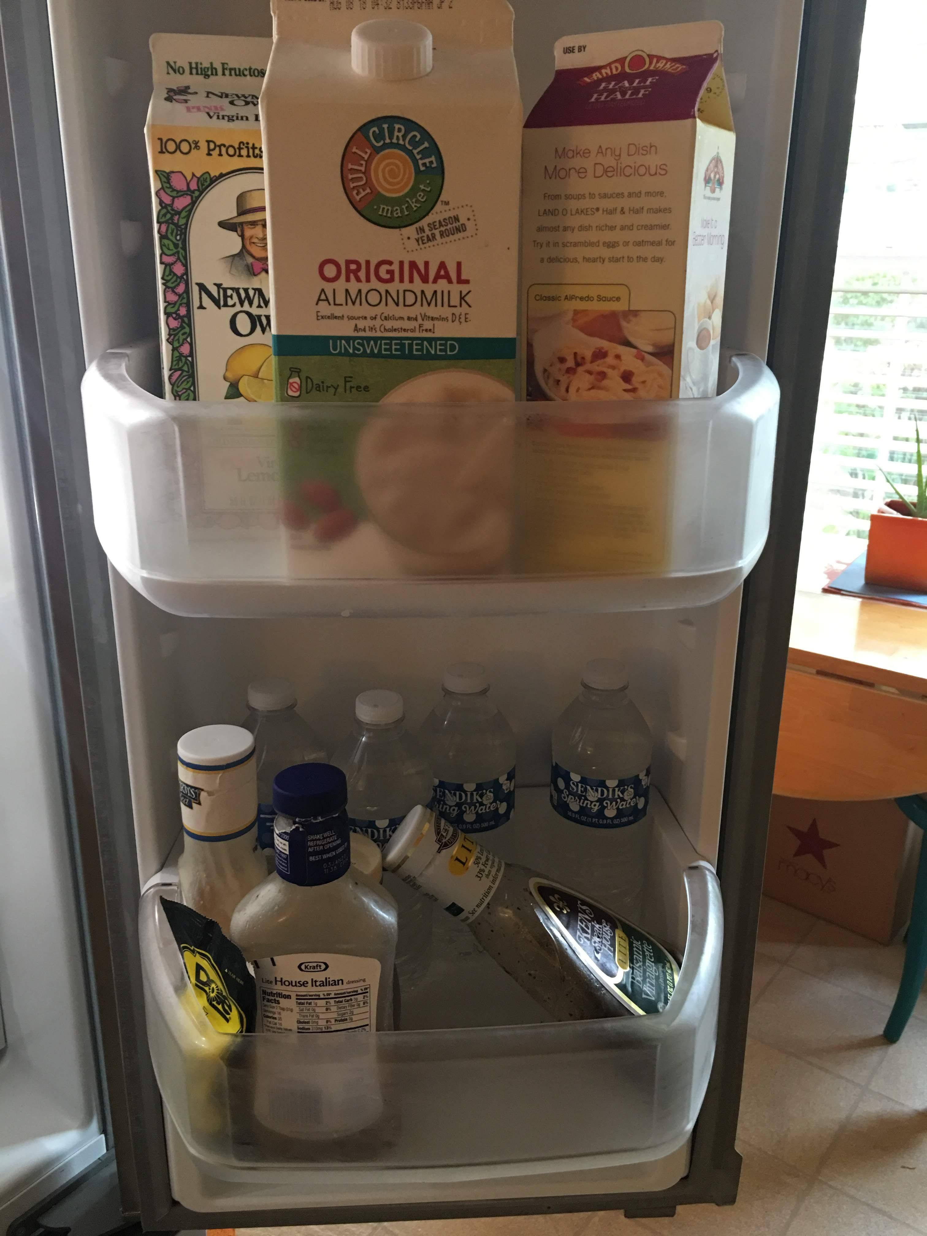 need deeper pockets in doors, bottles tip ove, click to load a larger version