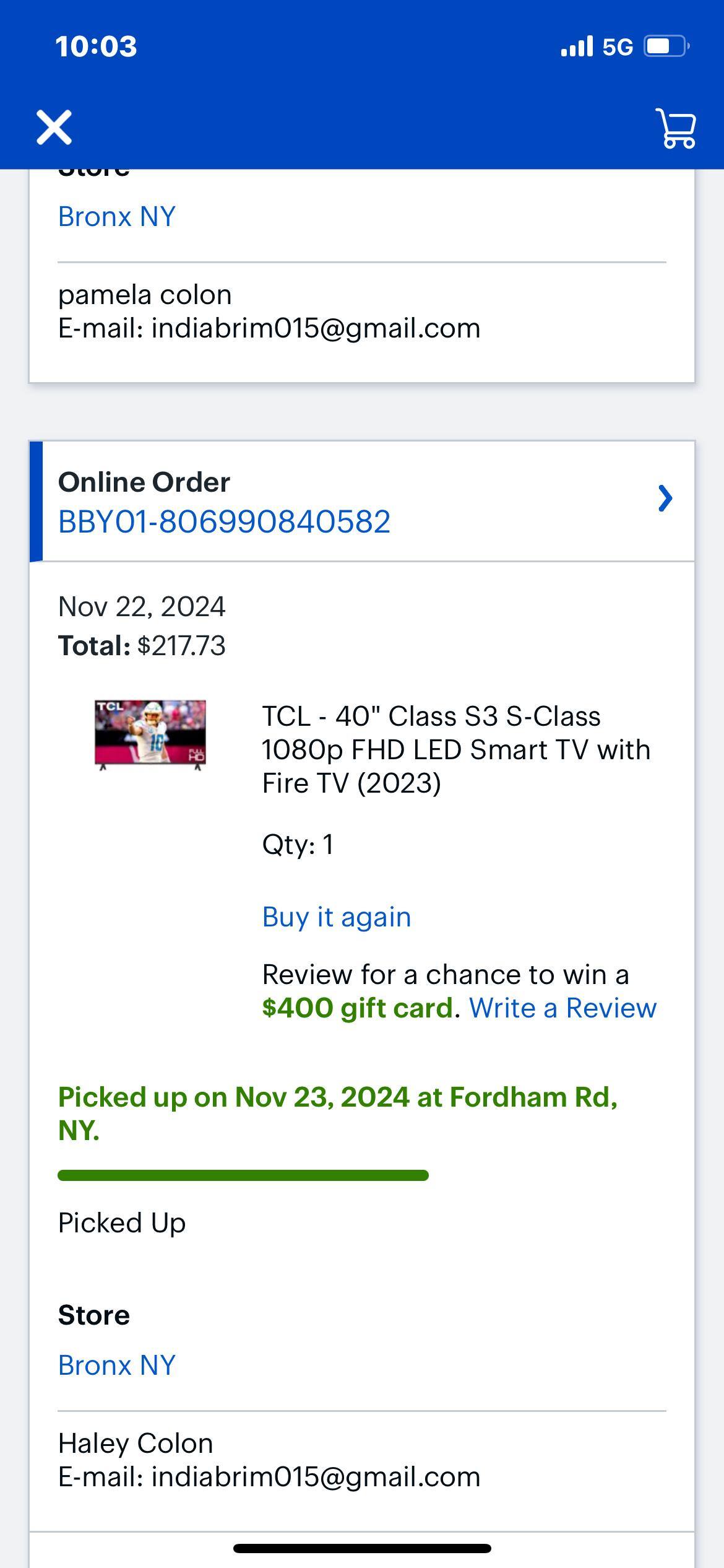 Customer provided, click to load a larger version