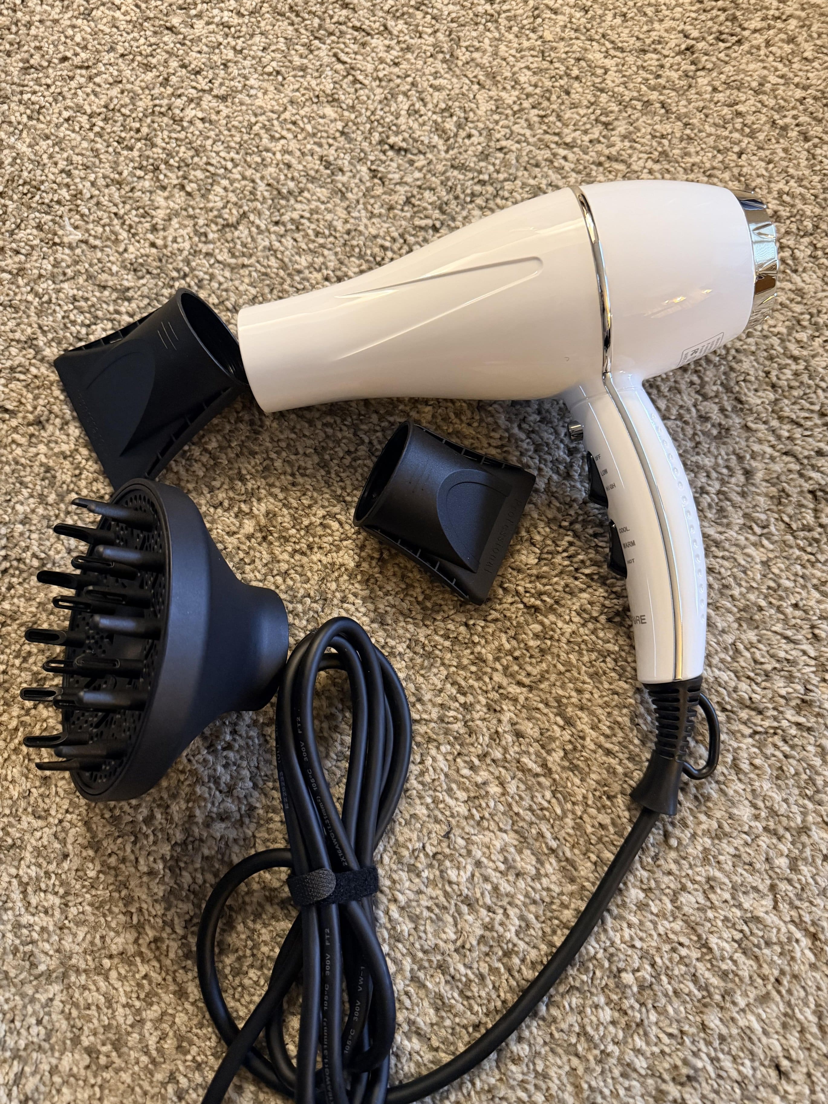 NEXPURE 1875W Hair Dryer Blow Dryer with Diffuser Concentrator