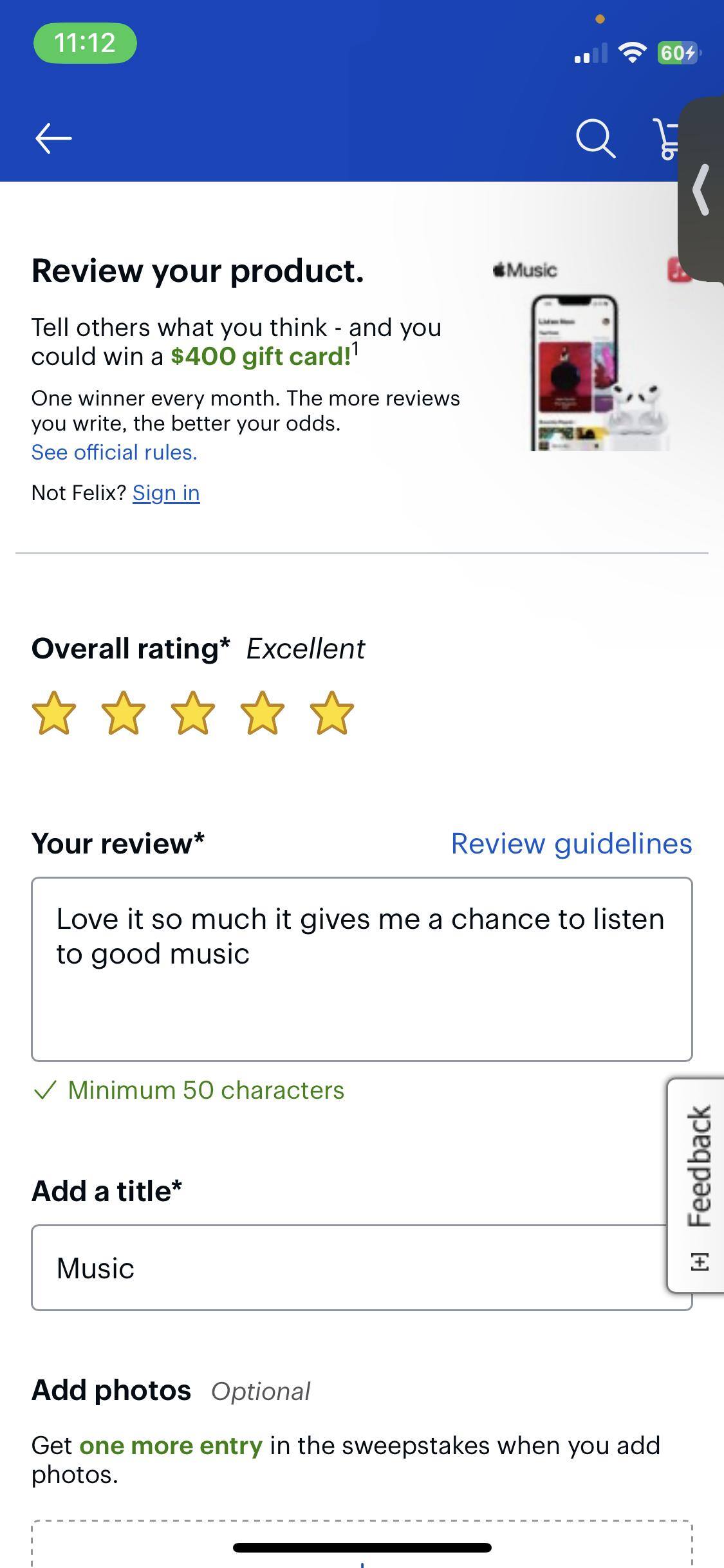 Customer provided, click to load a larger version