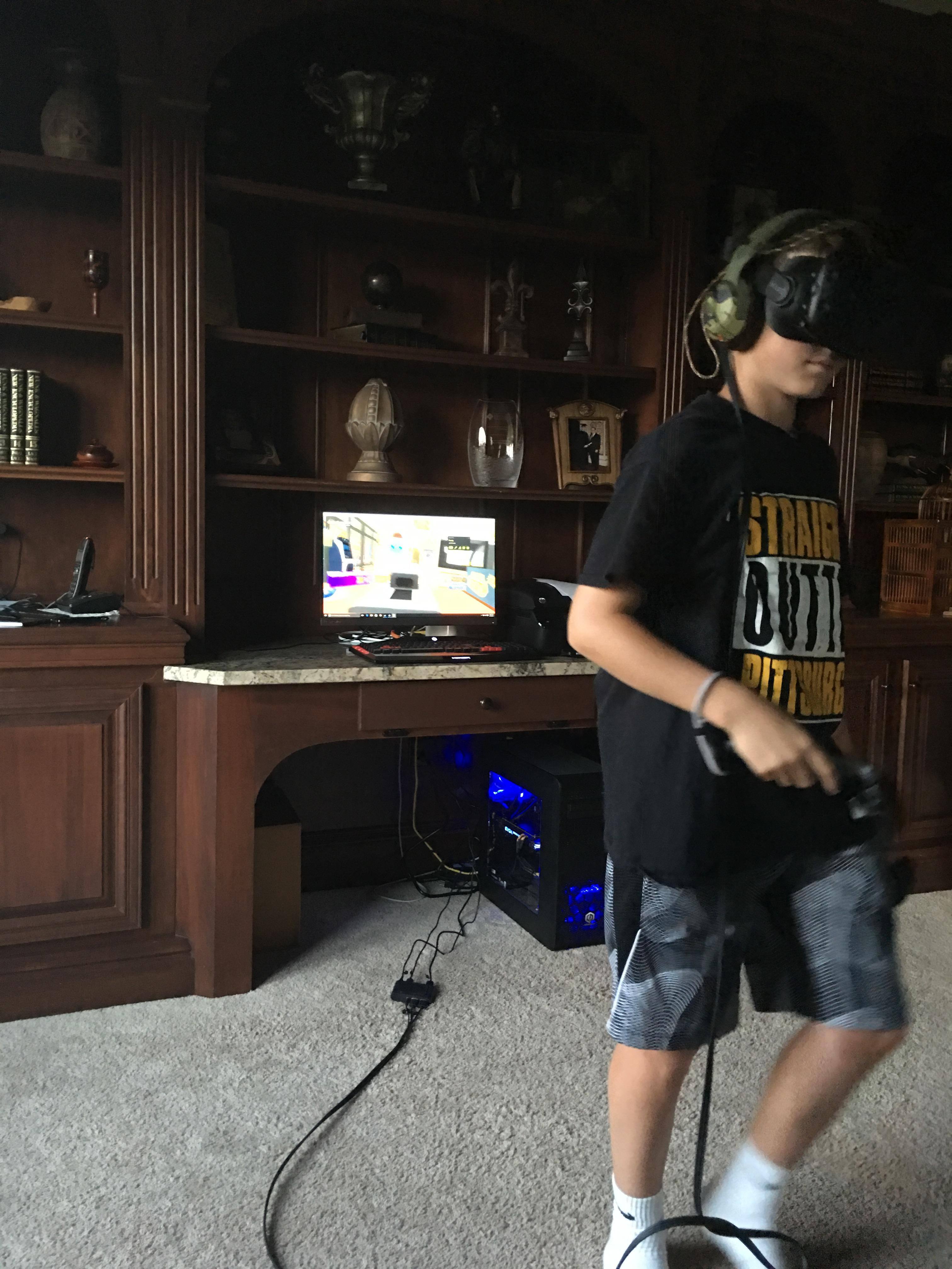 Using the HTC Vive, click to load a larger version