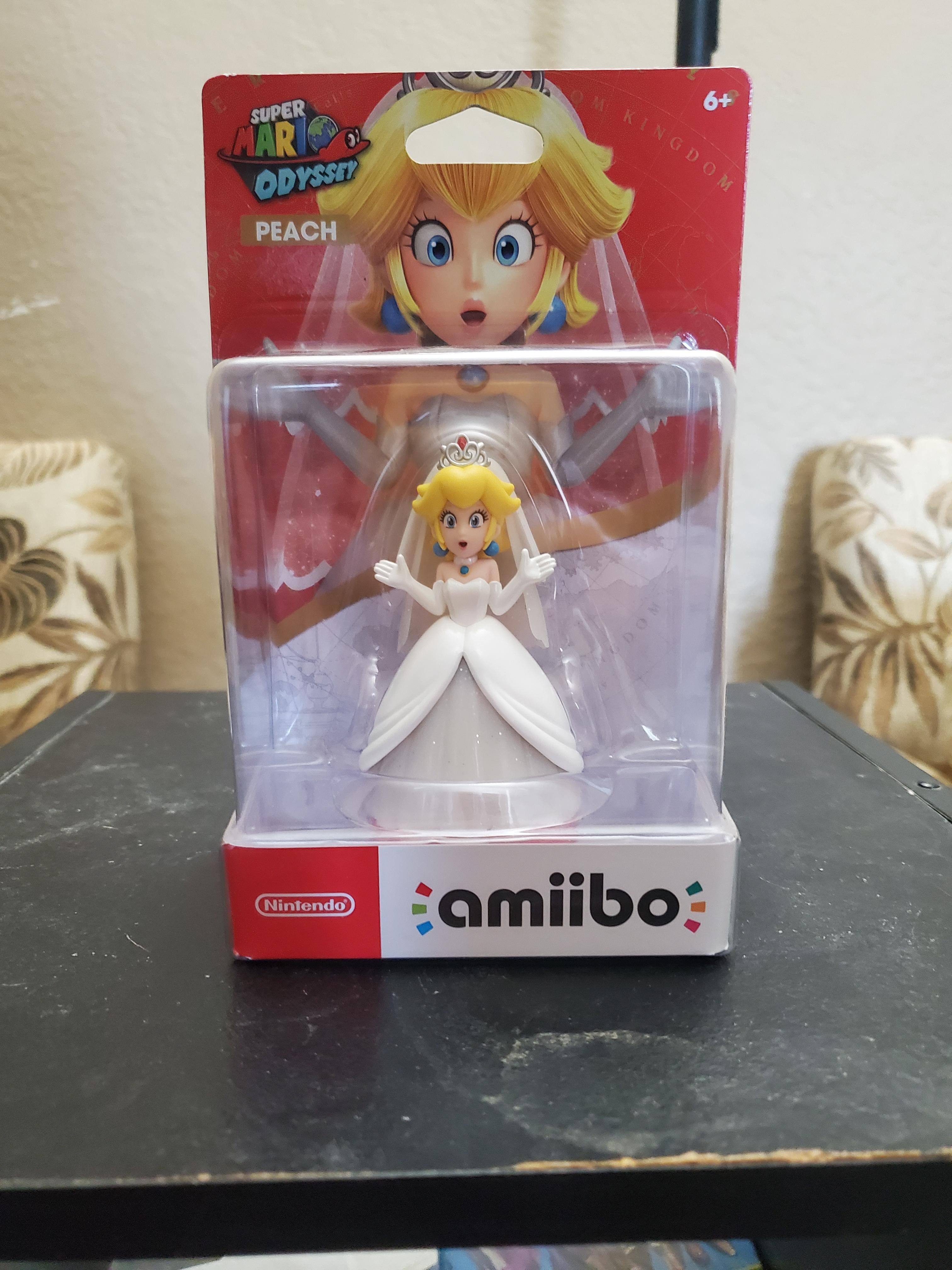 princess peach wedding dress amiibo Nintendo Super Mario Odyssey Series amiibo, Peach Wedding Outfit