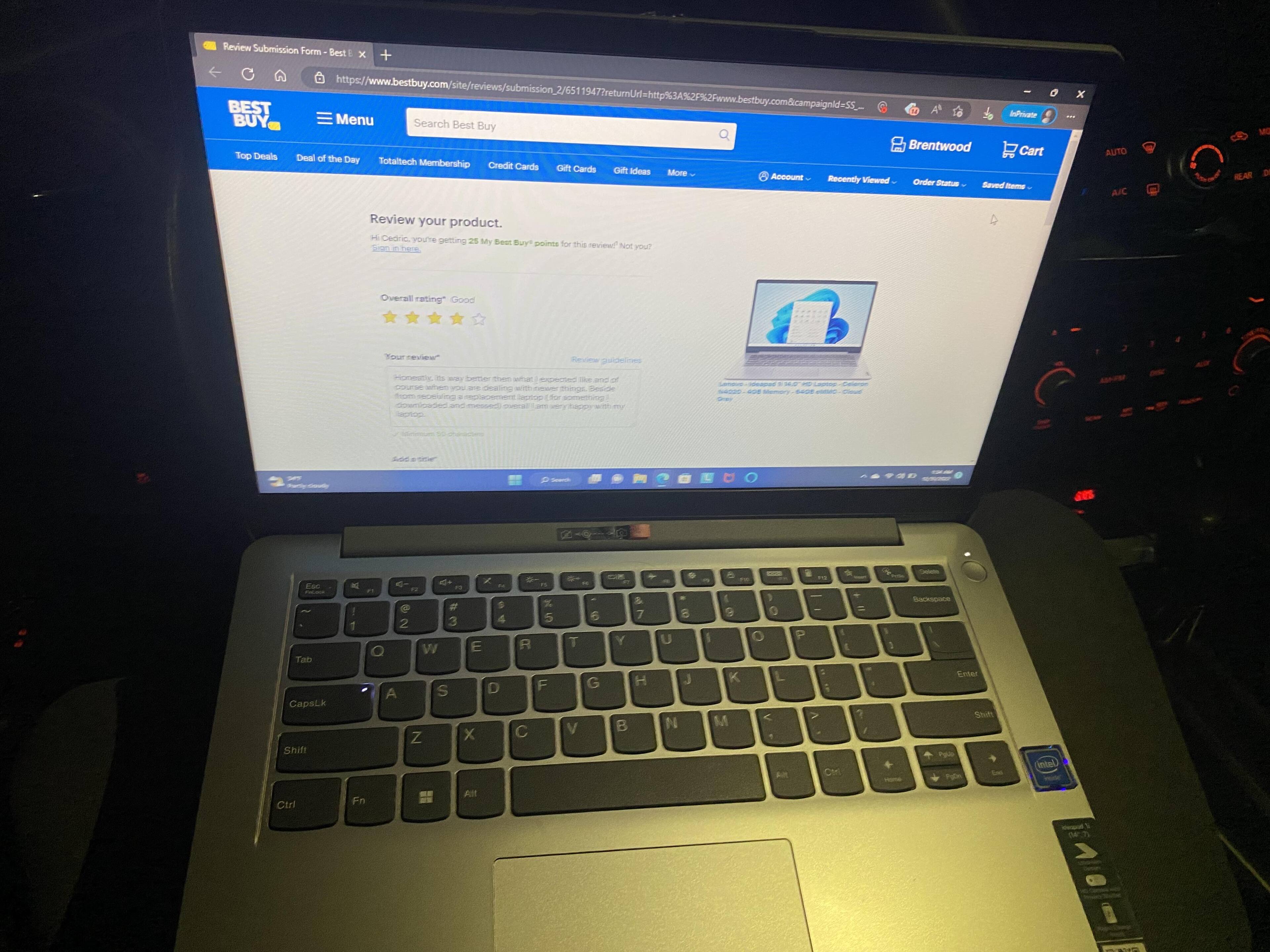 Customer provided image, click to load a larger version