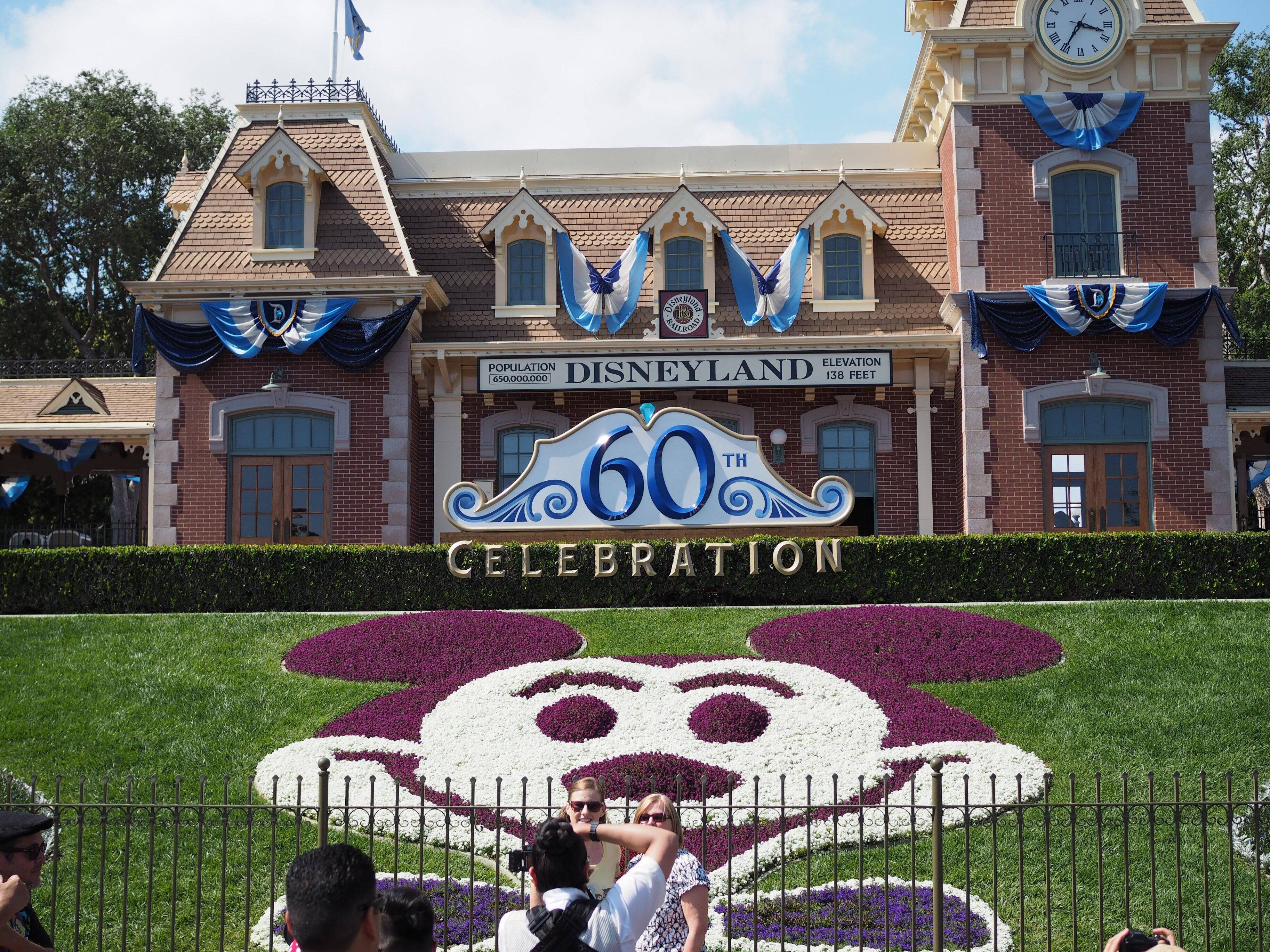 Disneyland, CA main entrance - Fixed Lens 25mm, click to load a larger version