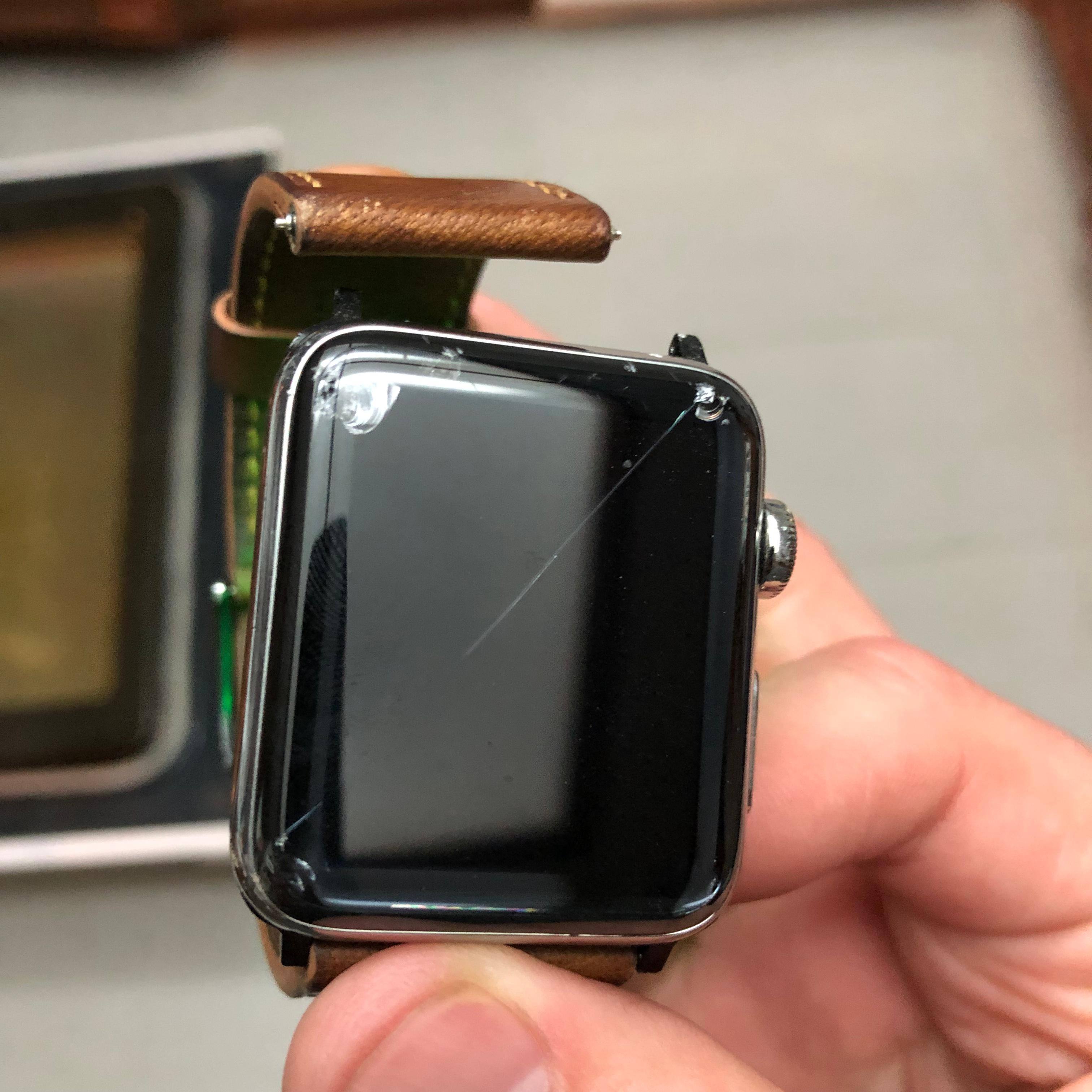 The damage and faulty constructed band., click to load a larger version