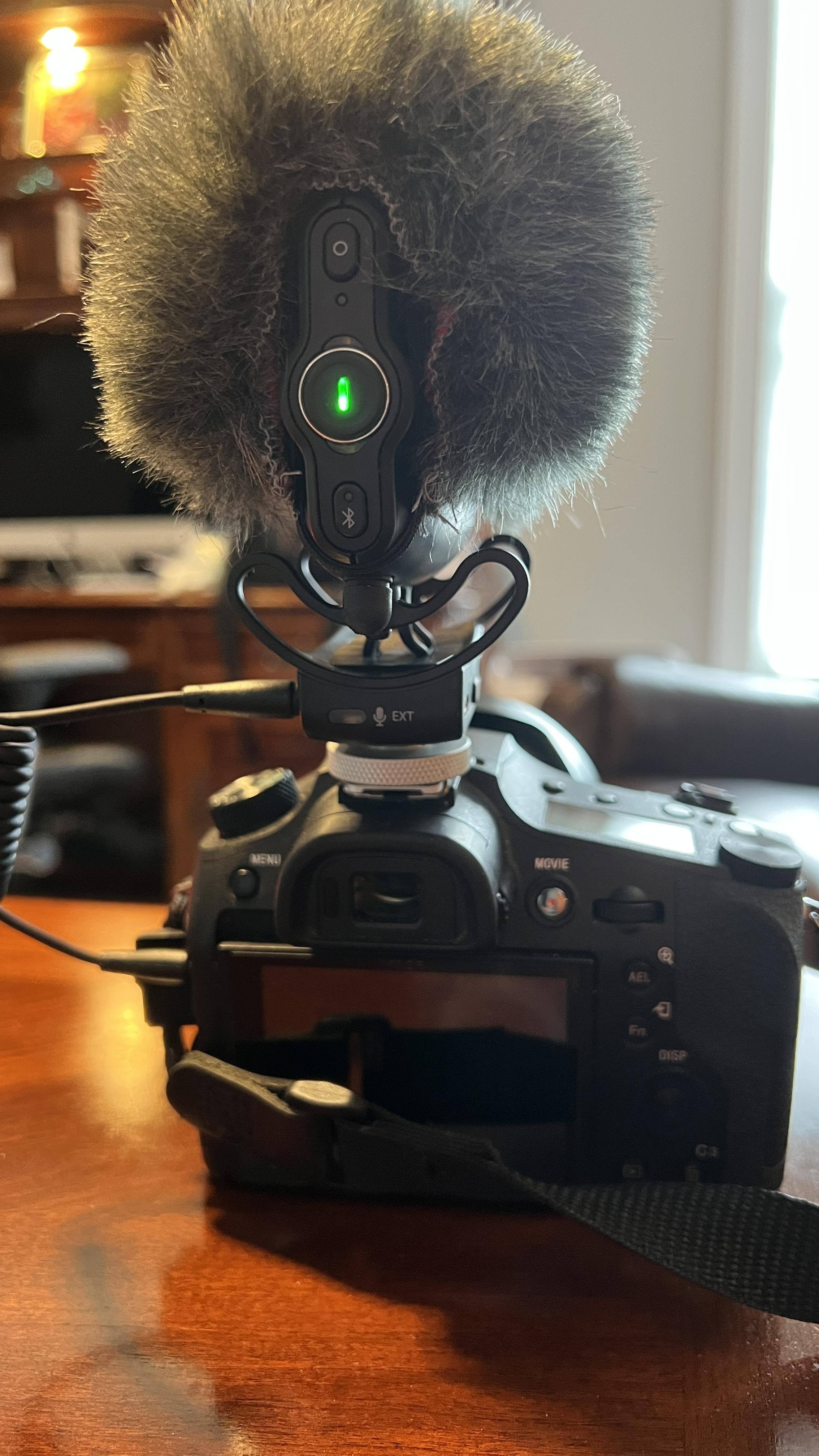 Green Light means GO! Ready to Vlog!, click to load a larger version