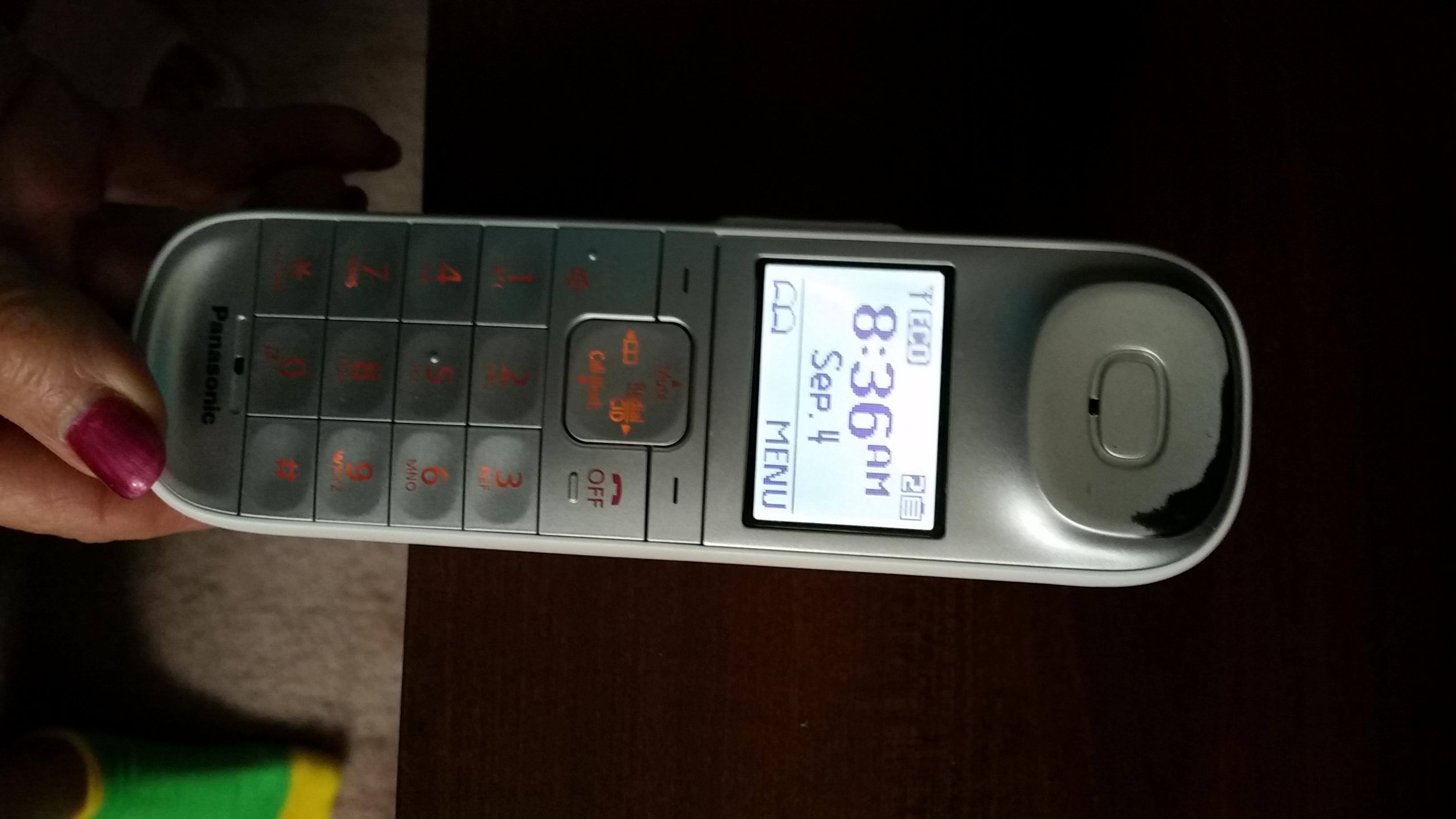 Finish is wearing off after one month of moderatechnology use., click to load a larger version