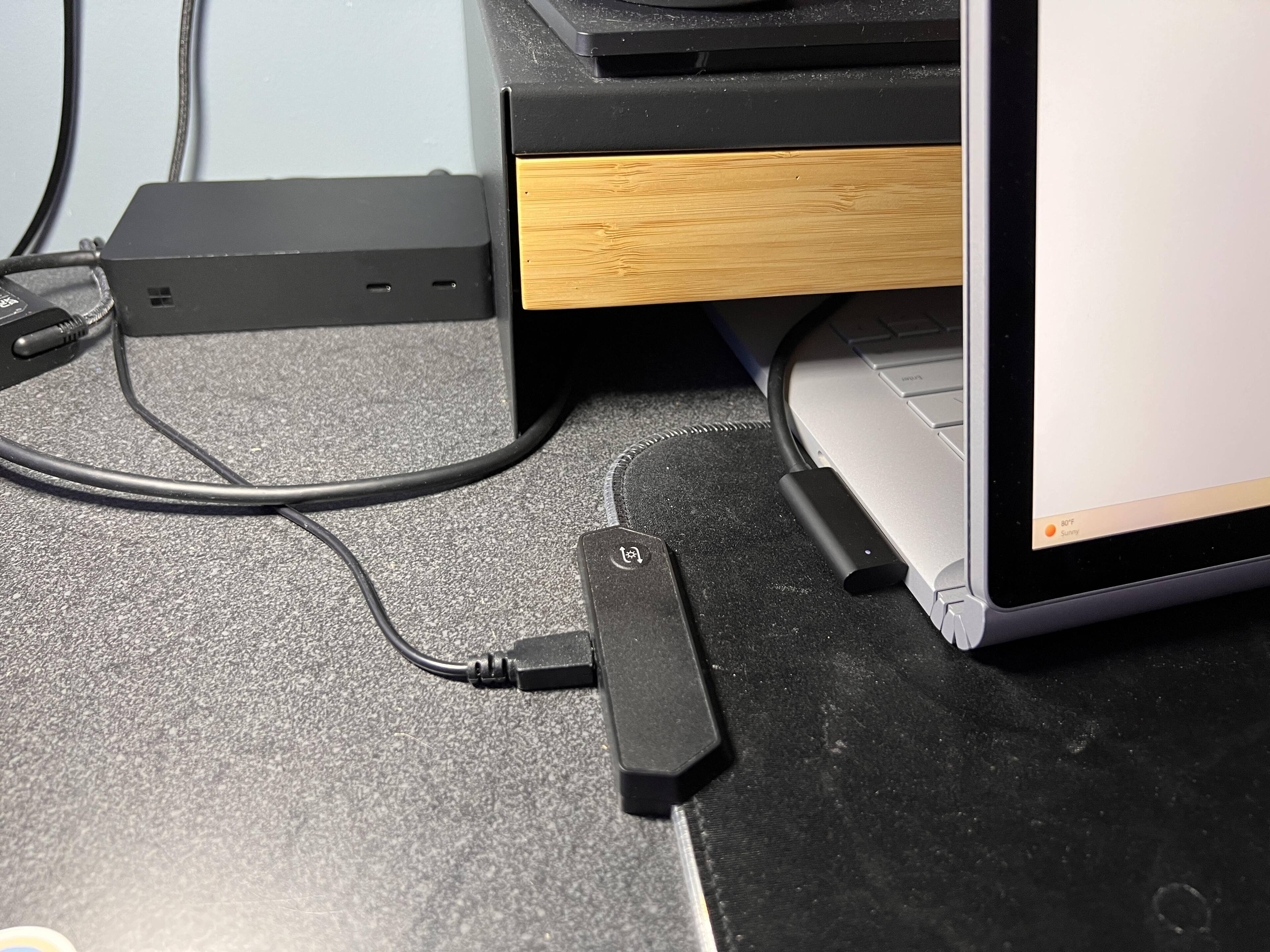 thumbnail image 2 of Microsoft Surface Dock 2 Business Bundle With Cables & Accessories - Complete Docking Station Kit 2 of 13