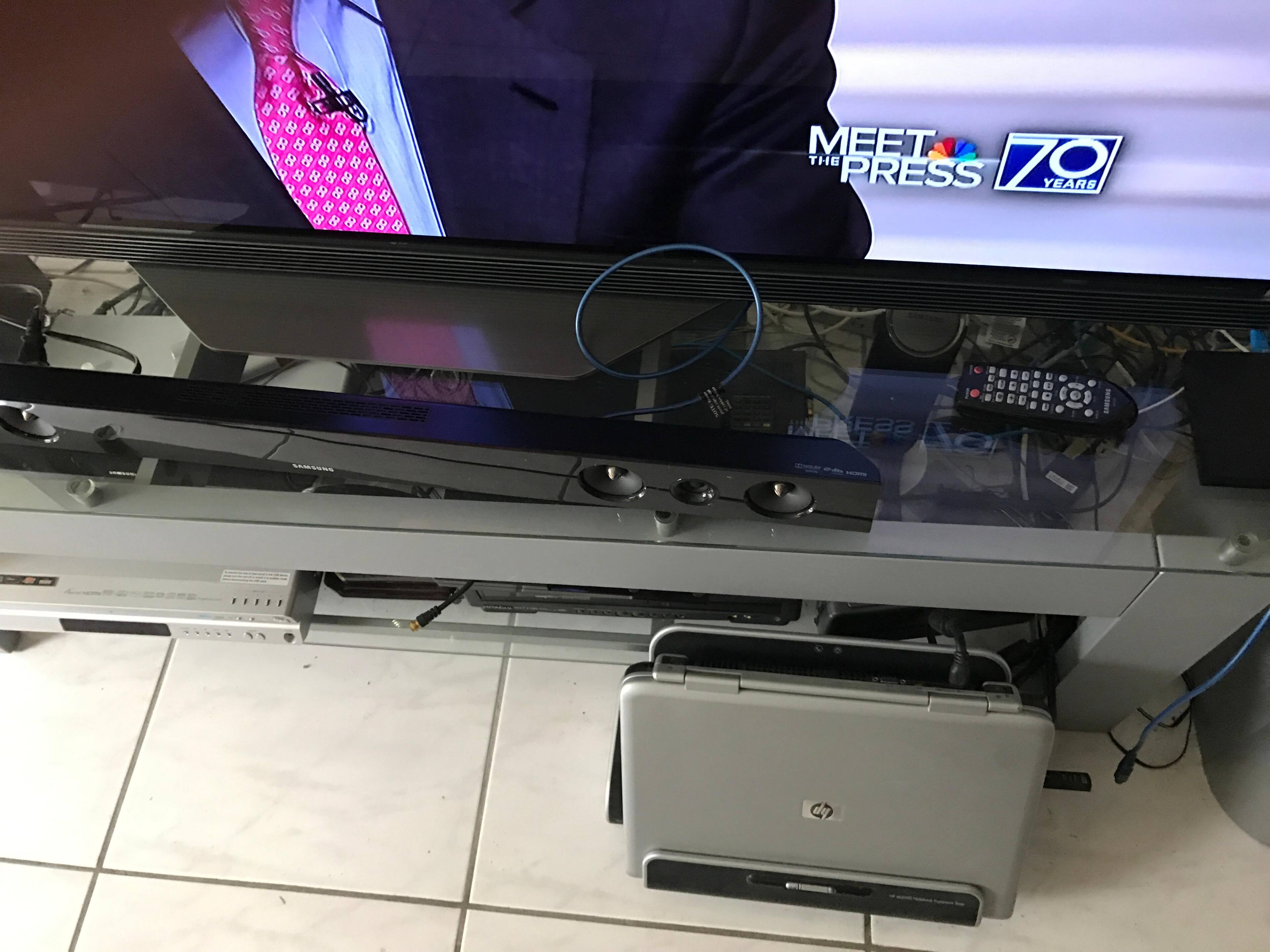 TV on top of cable, click to load a larger version