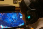 gaming, click to load a larger version