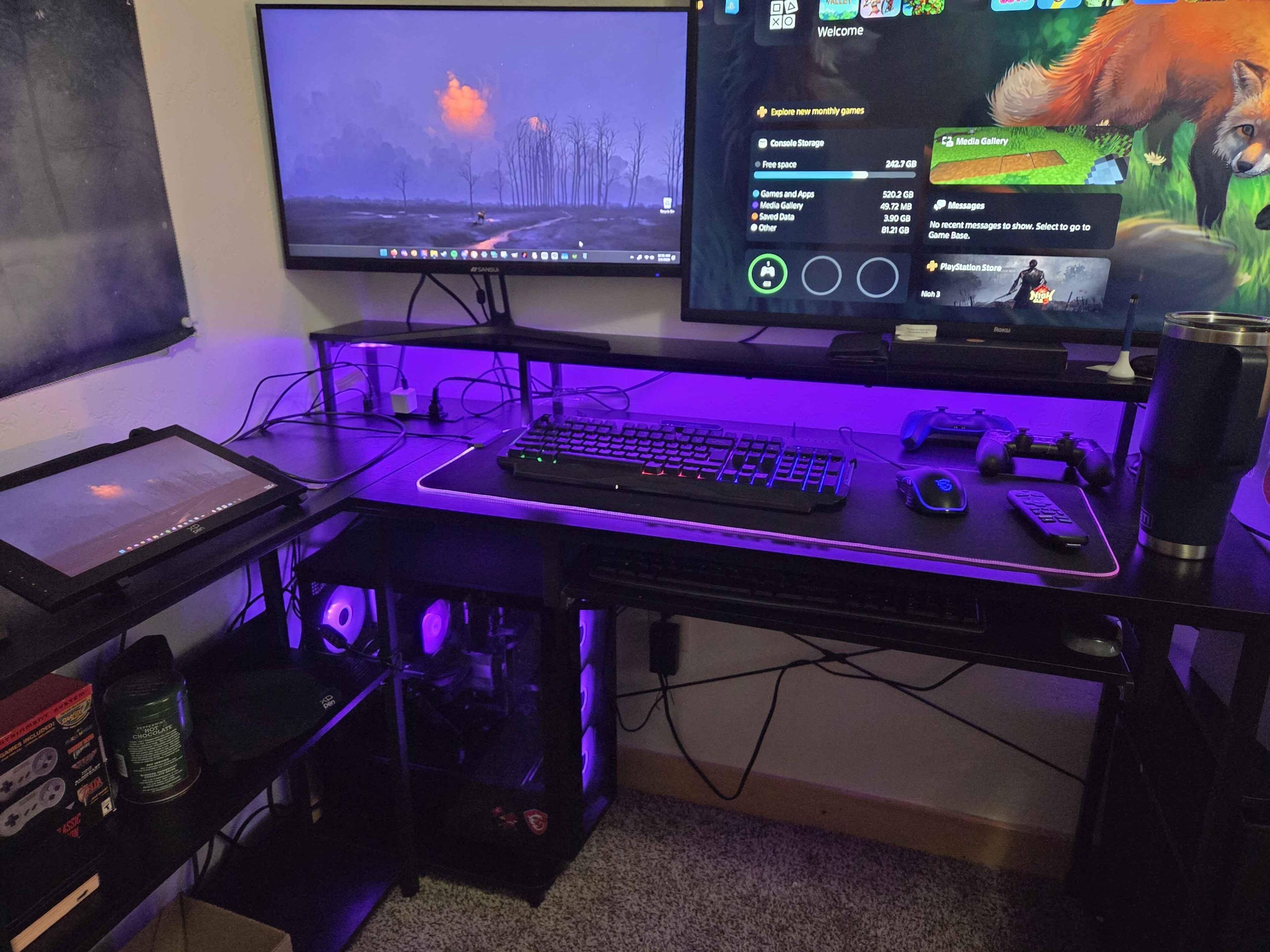 MSI Aegis Z2 Gaming Desktop AMD Ryzen R7 8700F 2024 16GB Memory