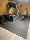 NEXT 96ft Gym Flooring Exercise Mats Black N2002 - Best Buy