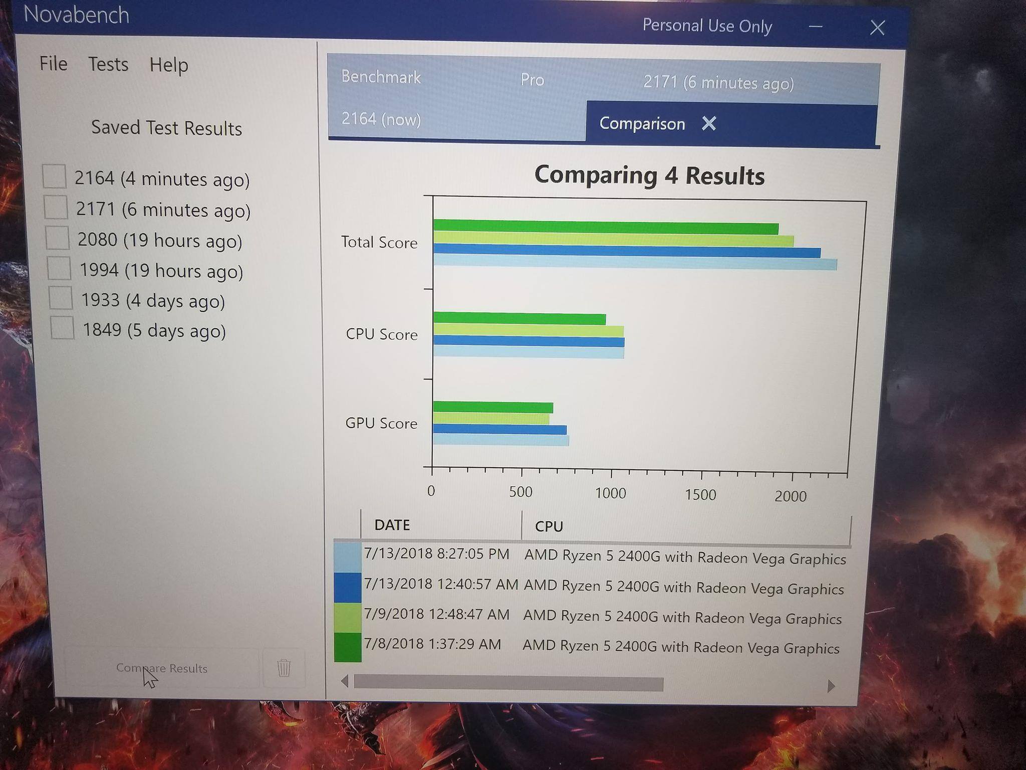 4 Test after updates/upgrades, click to load a larger version