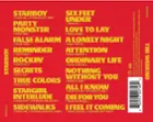 Tracklist, click to load a larger version
