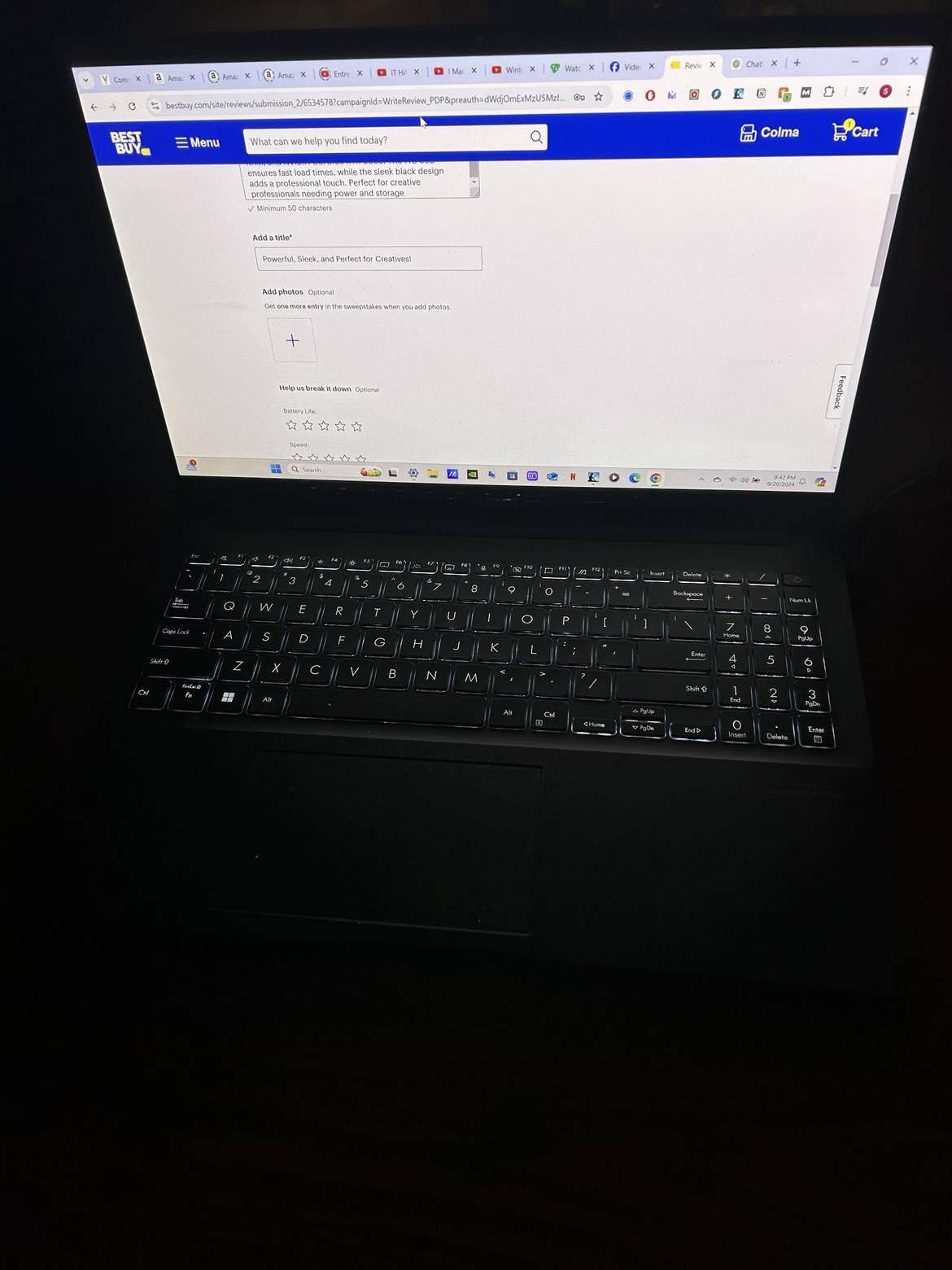 Customer provided, click to load a larger version