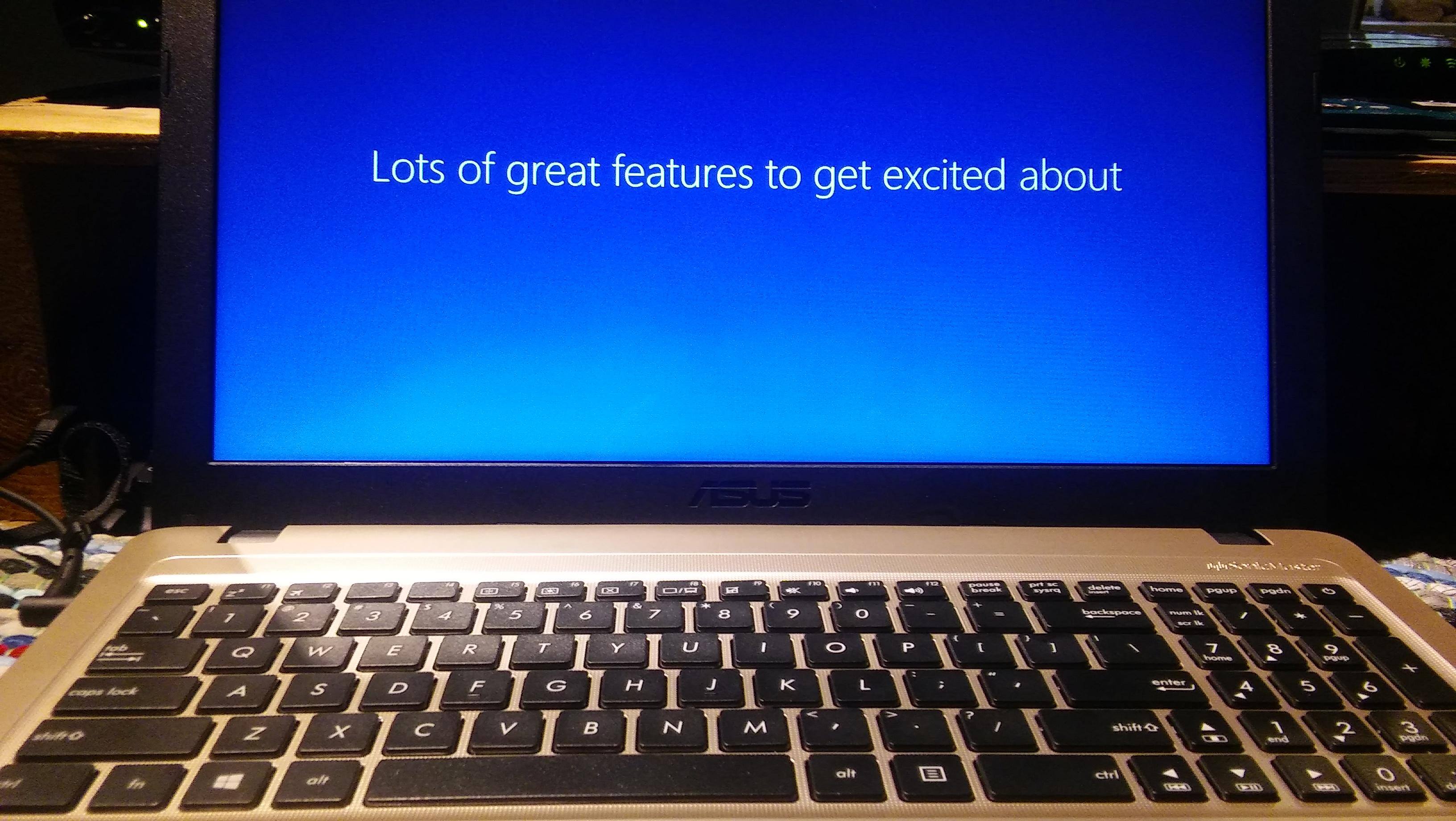 Technology lies! HA! It's a nice-looking laptop and LCD for this price., click to load a larger version