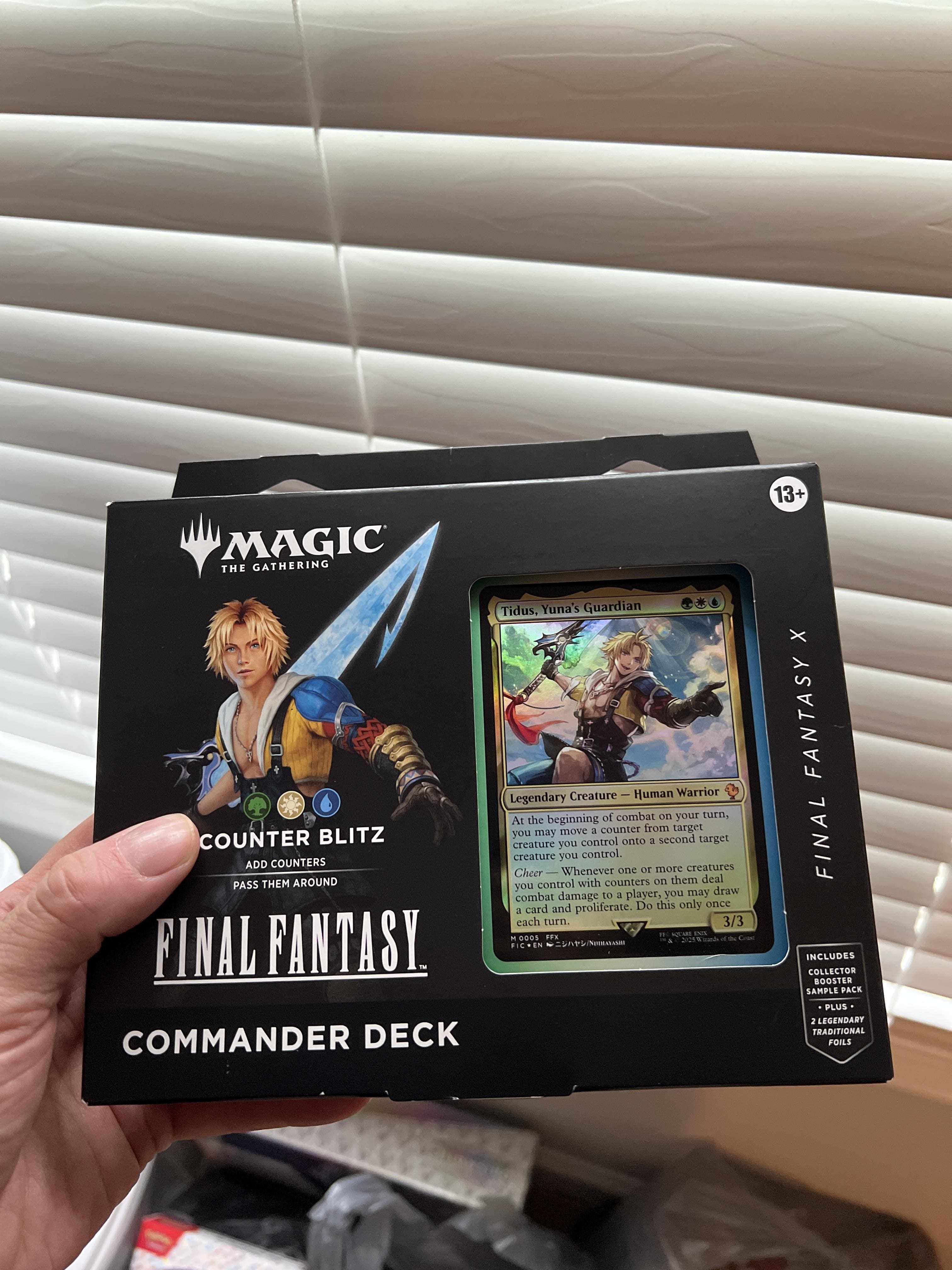 新品未開封FINAL FANTASY X COUNTER BLITZ カウンター MTG Magic: The Gathering Final Fantasy X Deck - Counter