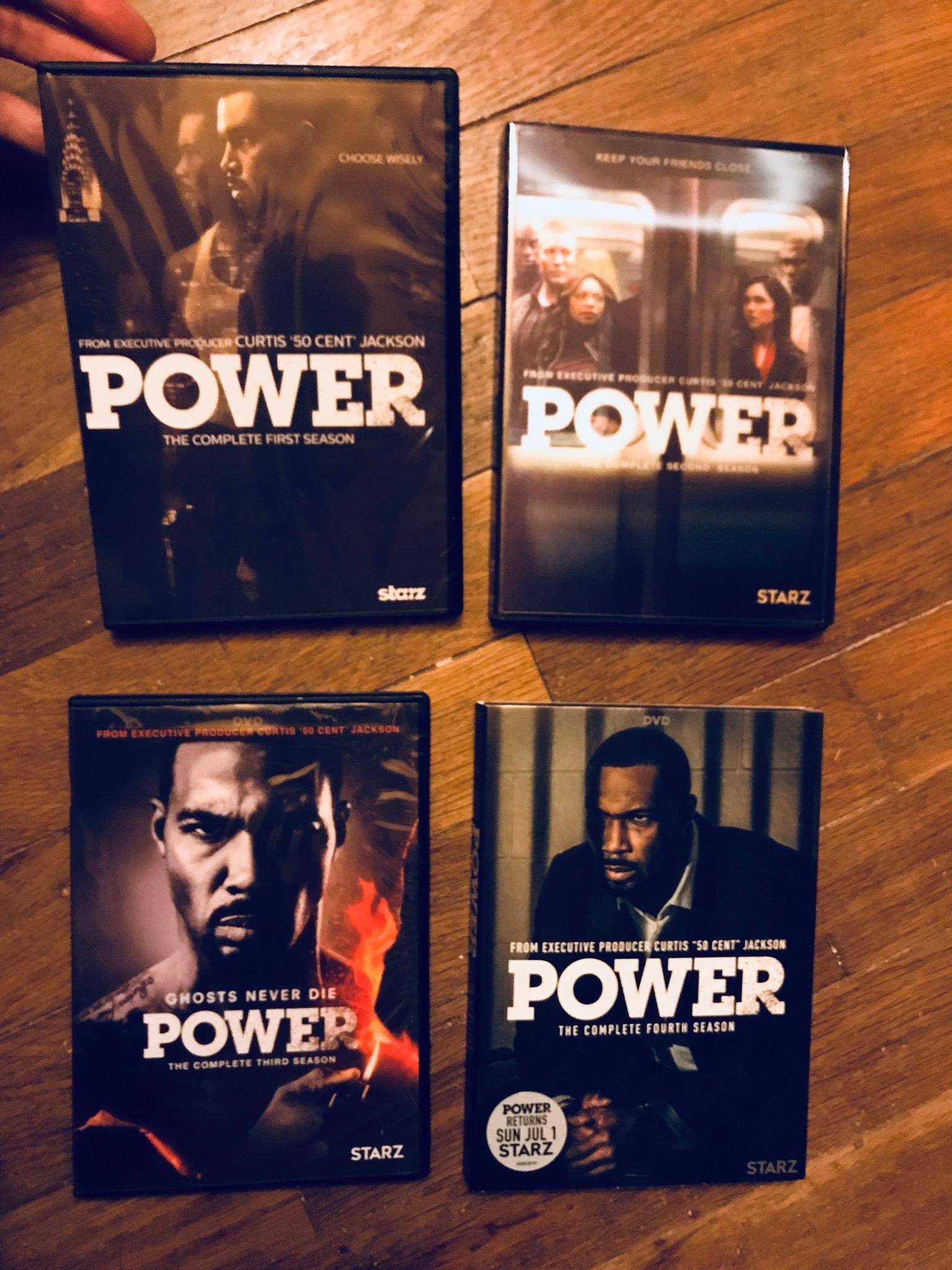 Power Seasons 1 thru 4, click to load a larger version
