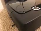 See the gap between the dust bin lid and the robot, click to load a larger version