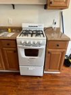 Amana 20 in. 2.6 cu. ft. Gas Range in White AGG222VDW - The Home Depot