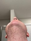 Left side is closest trim with my new razor. The right is the closest with my old razor. The old one cuts much closer, click to load a larger version