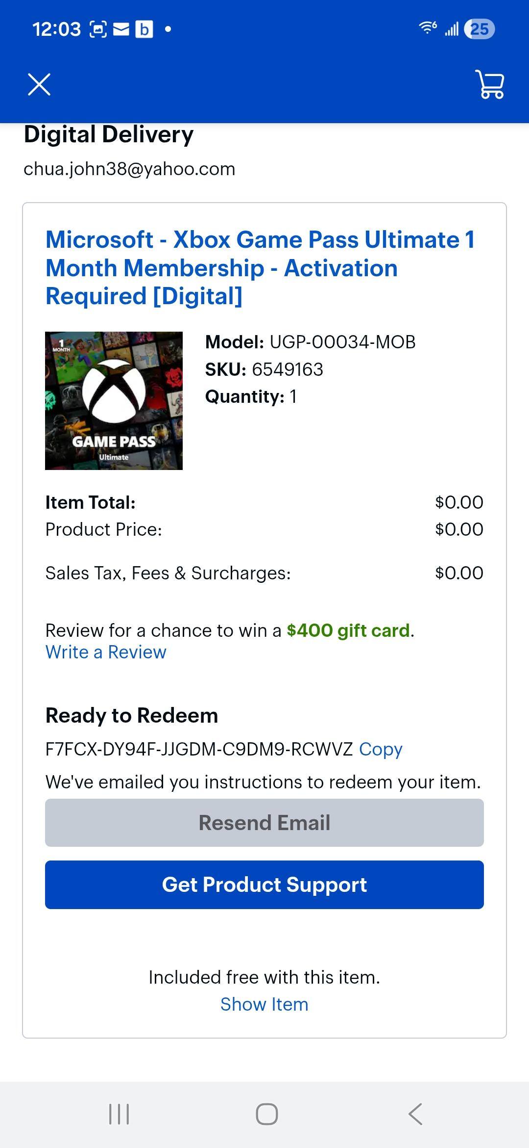 Customer provided, click to load a larger version