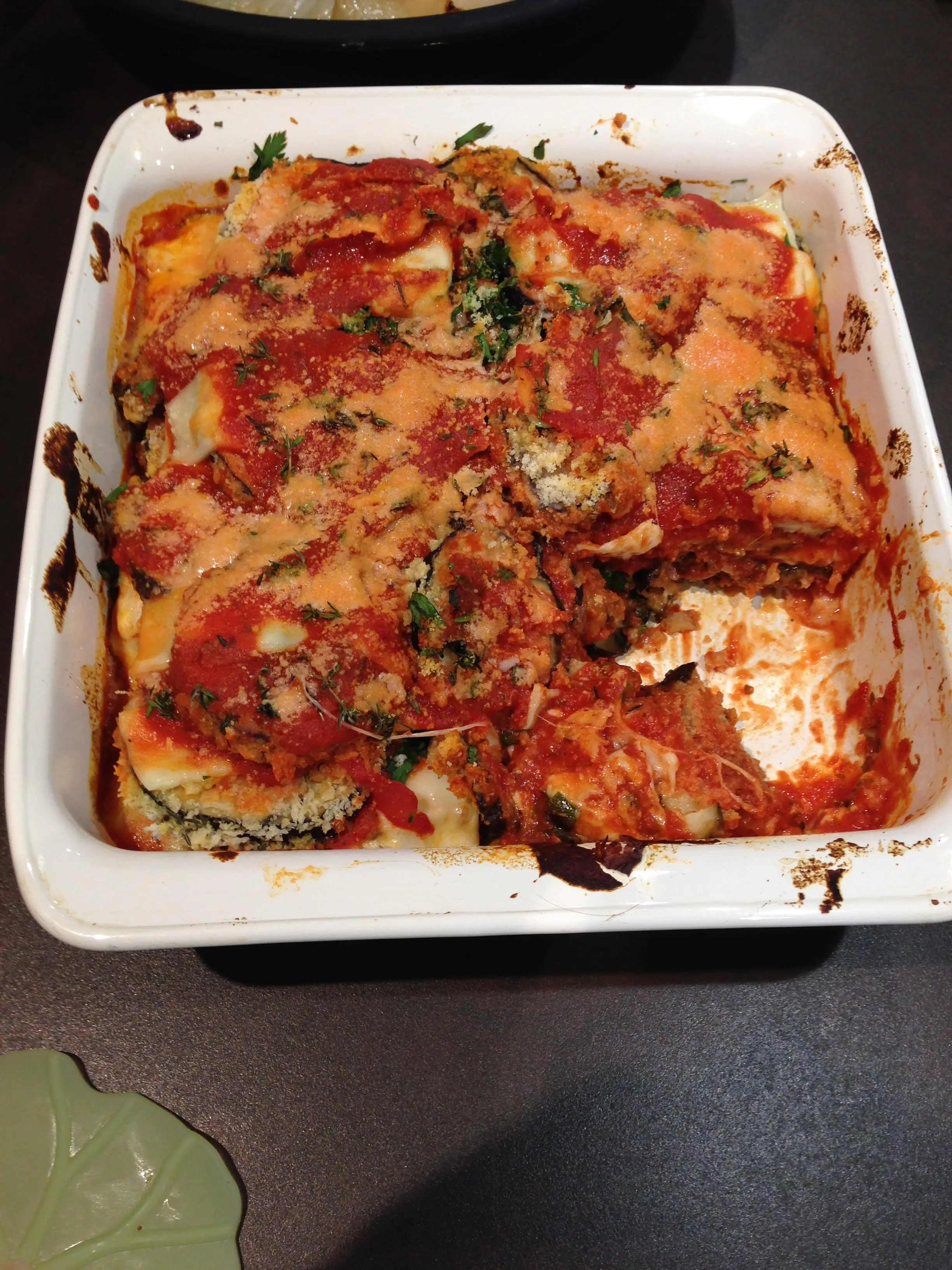 Eggplant Parmesan, click to load a larger version