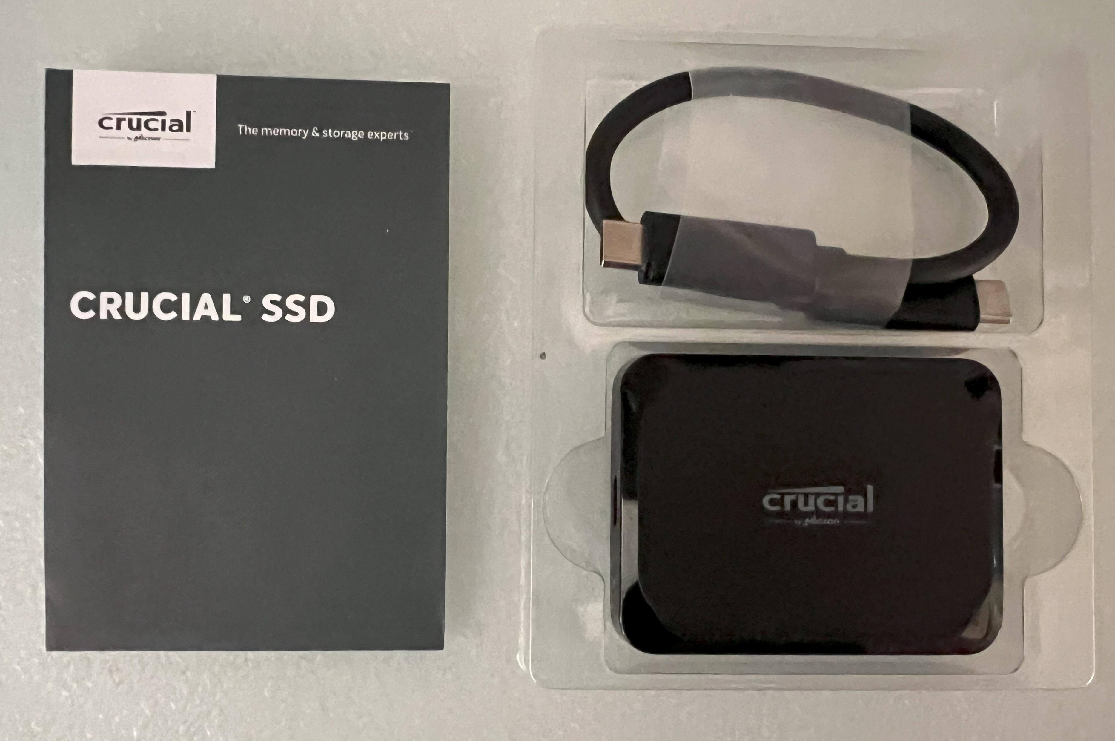 Crucial X9 2TB External USB C SSD Black CT2000X9SSD9 - Best Buy