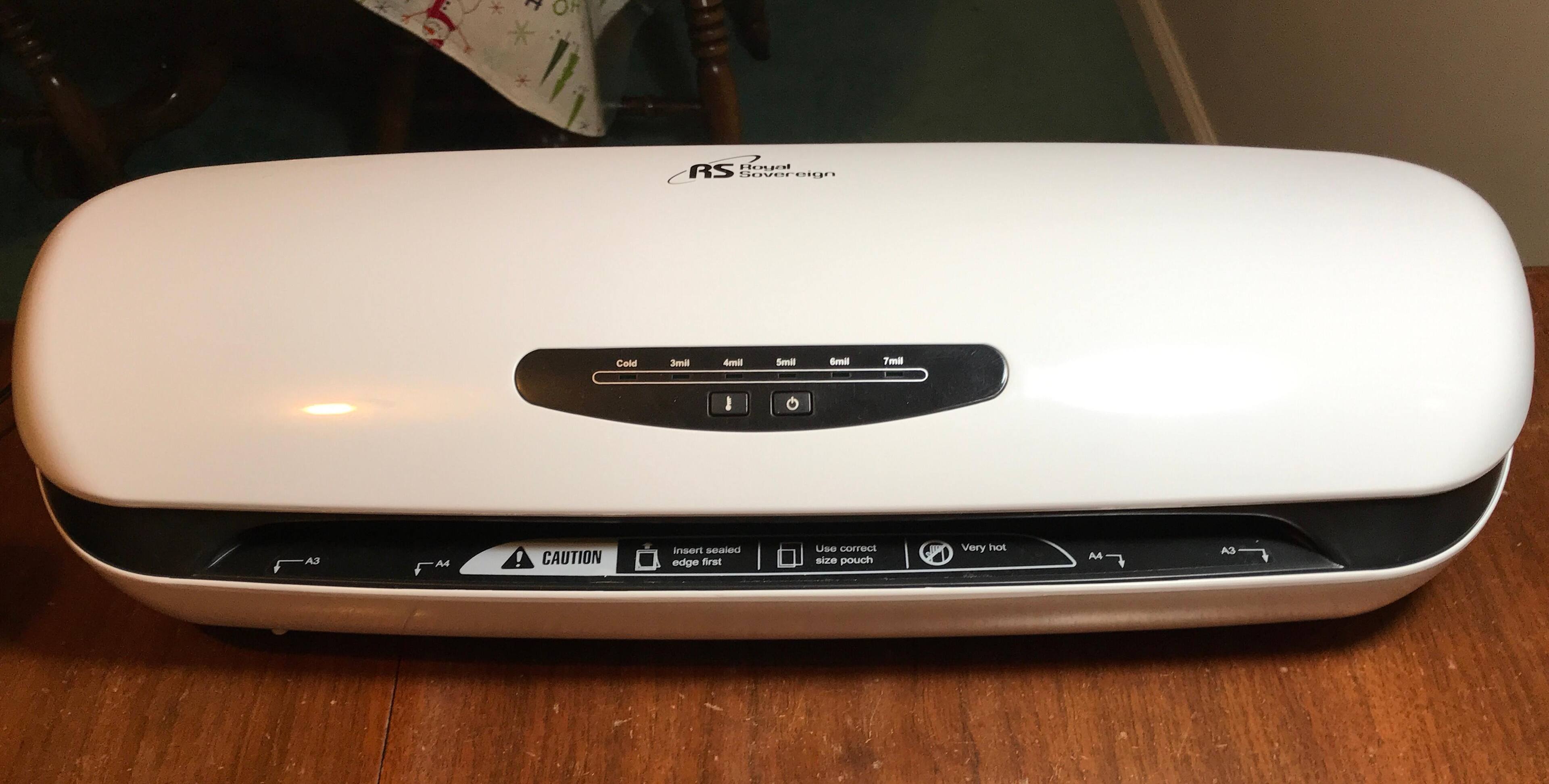 My new laminator!, click to load a larger version
