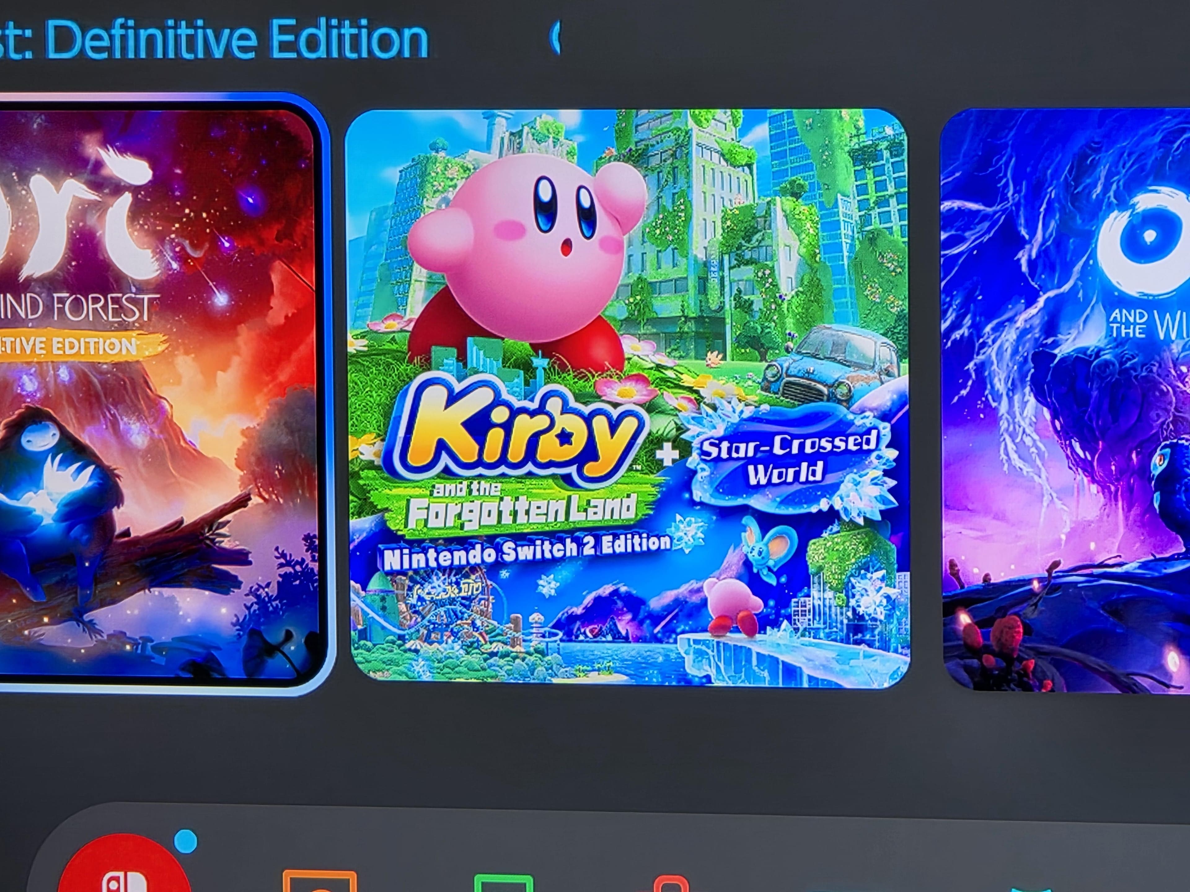 Kirby and the Forgotten Land – Nintendo Switch 2 Edition + Star