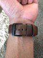 Nomad Modern Leather Watch Strap for Apple Watch ® 42mm and 44mm Brown with  black lugs STRAP-AW-42MM-NS-HOR-BRN-BL - Best Buy