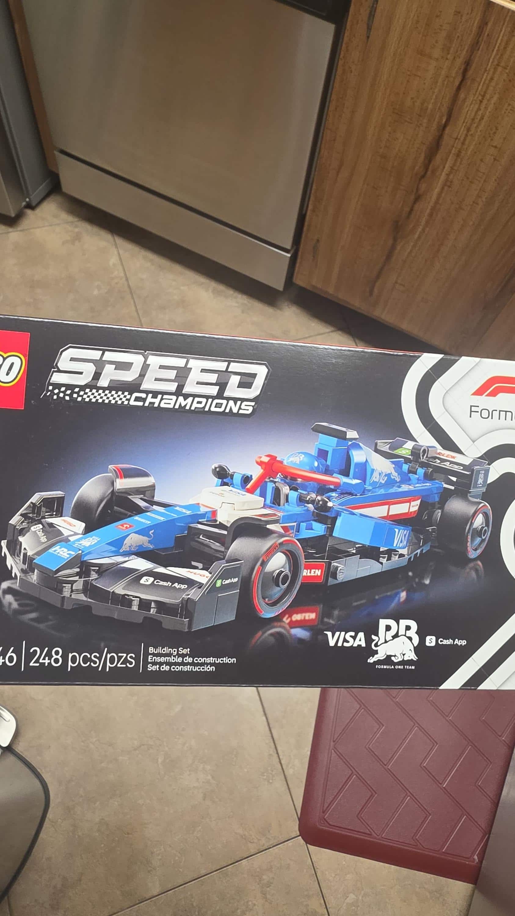 LEGO Speed Champions MoneyGram Haas F1 Team VF 24 Race Car