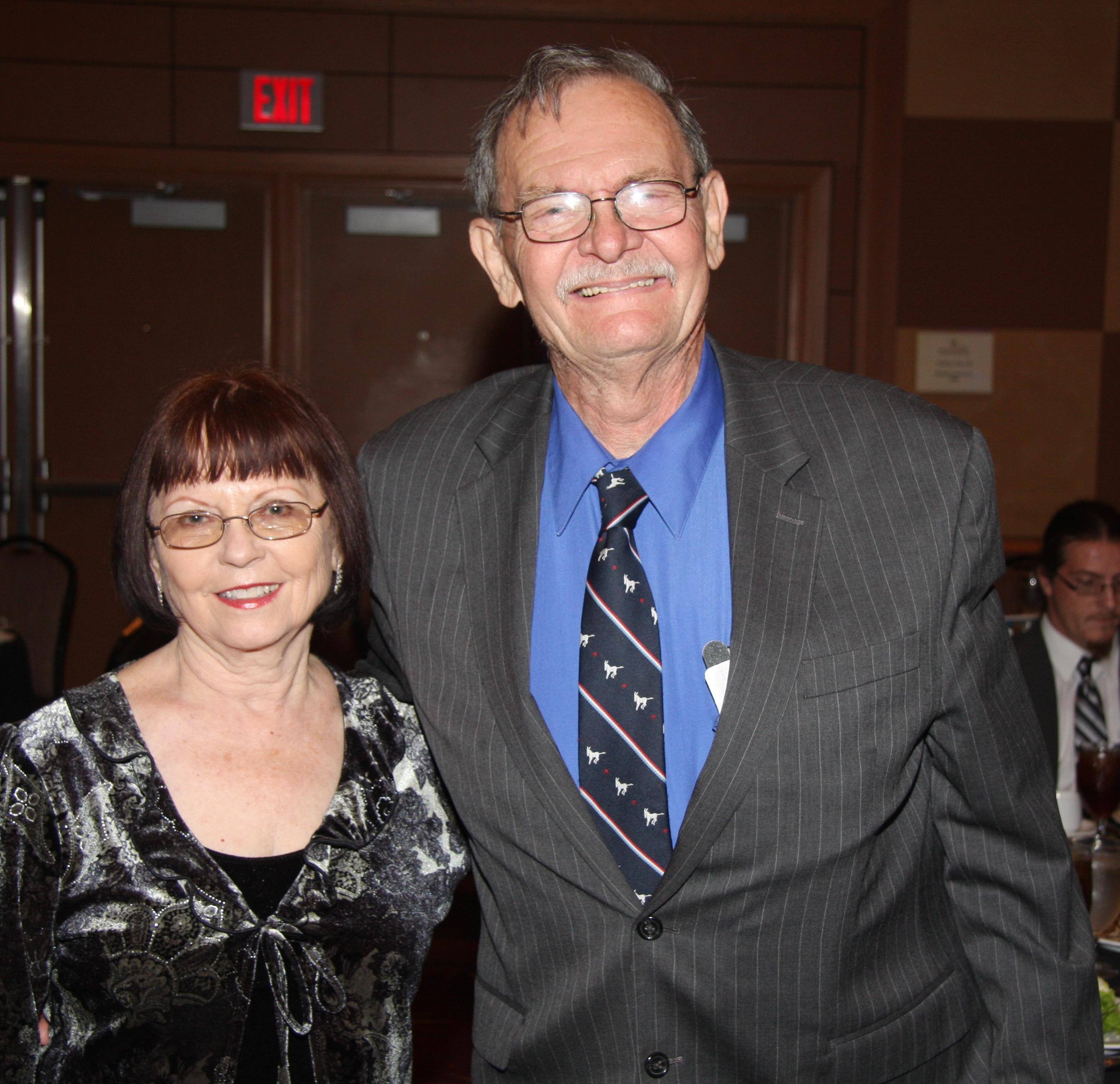 CUSTOMER AND BEAUTIFUL WIFE., click to load a larger version