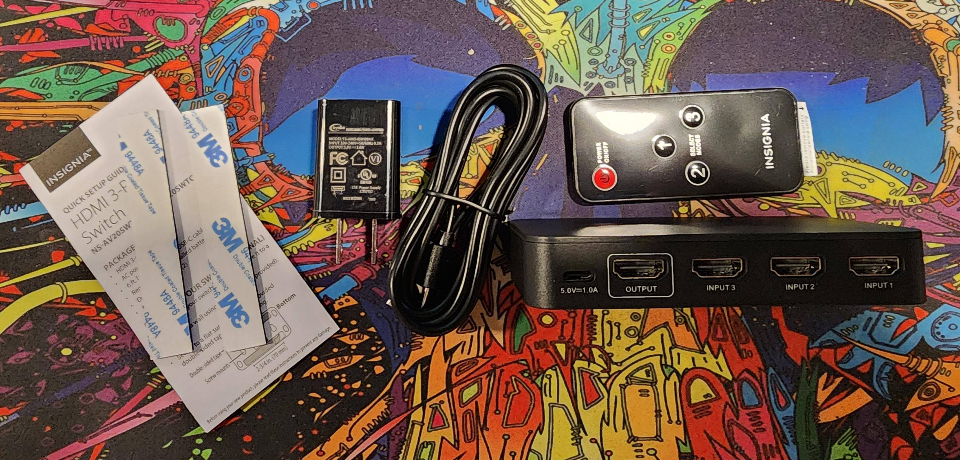 Out of the box, click to load a larger version