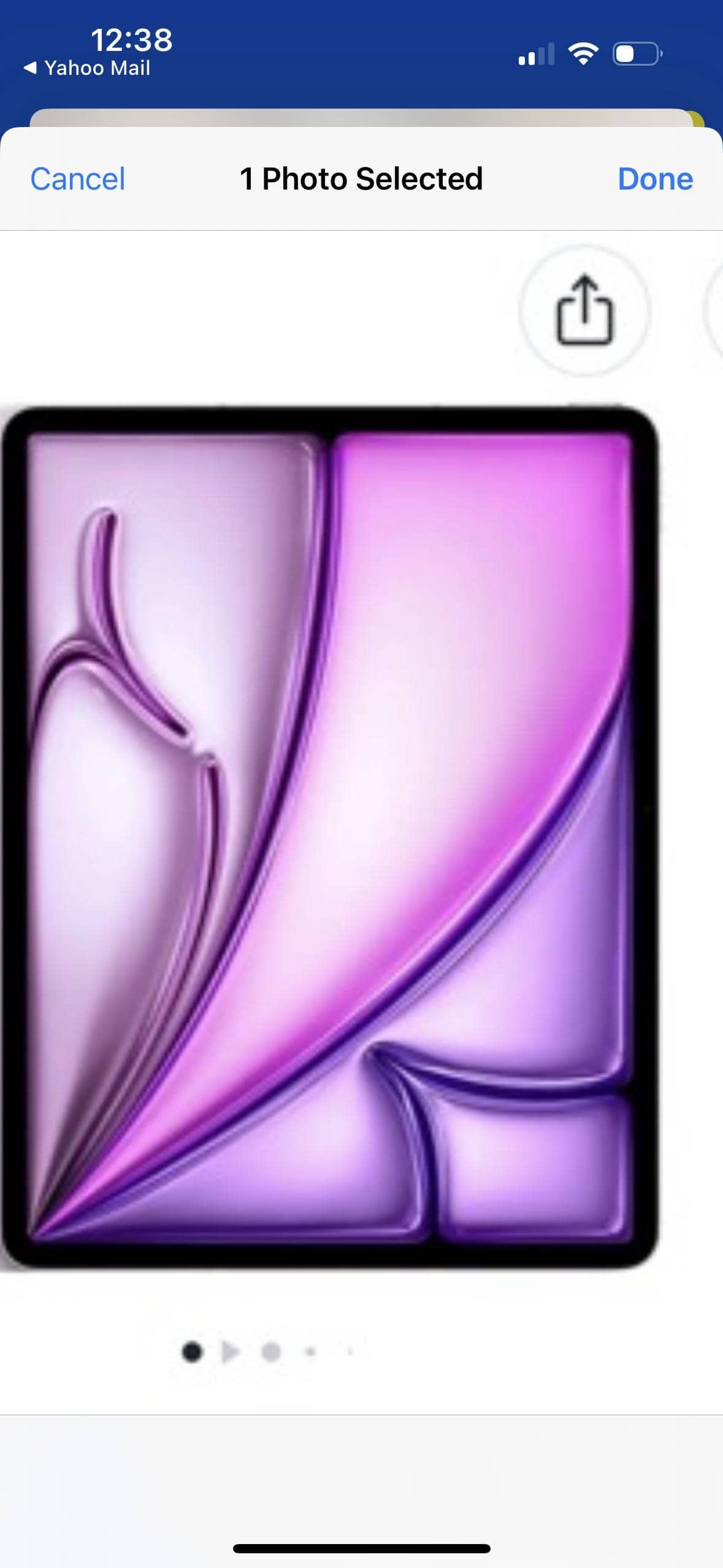 Apple 13 inch iPad Air M3 chip Built for Apple Intelligence Wi Fi