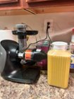 Ninja JC101 Cold Press Pro Compact Powerful Slow Juicer with Total Pulp Control & Easy Clean, Graphite (renewed), Black, 13.78 in Lx6.89 in Wx14.1