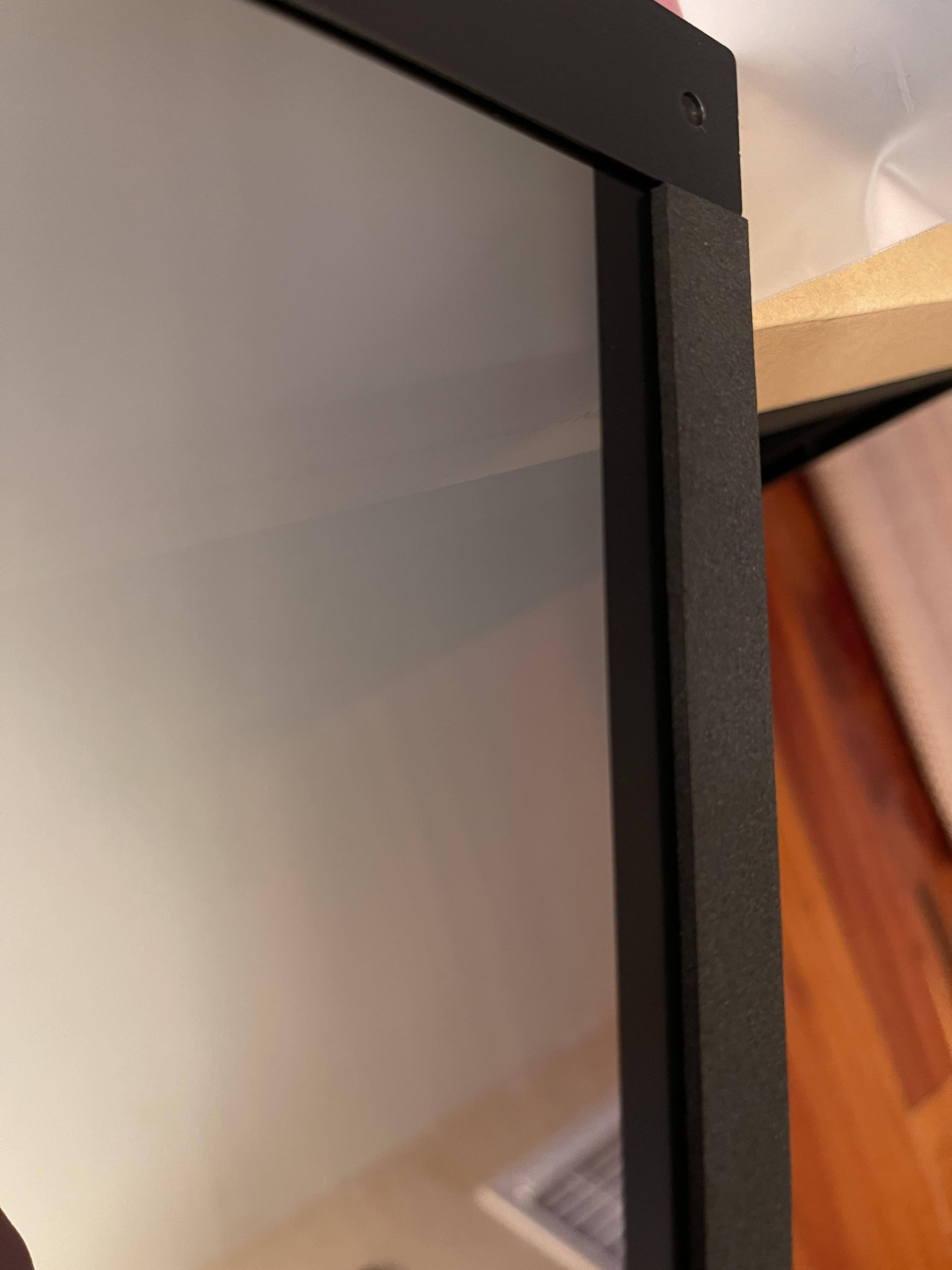 Glass Side Panel with foam for rattle free fit, click to load a larger version