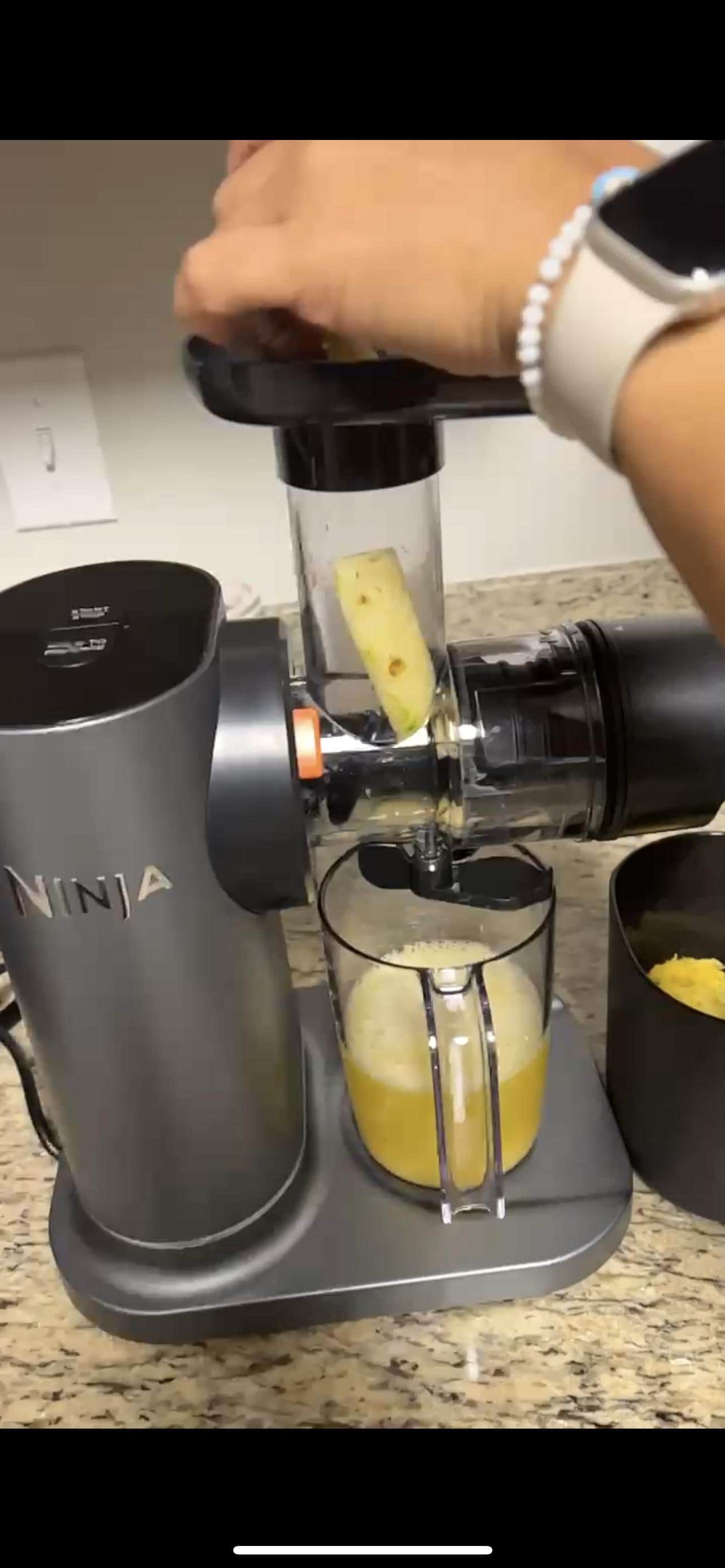 Ninja NeverClog Cold Press Juicer Charcoal JC151 - Open Box - Best Buy