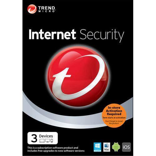 Trend Micro Internet Security 2015 - 3-User - Mac/Windows, click to load a larger version