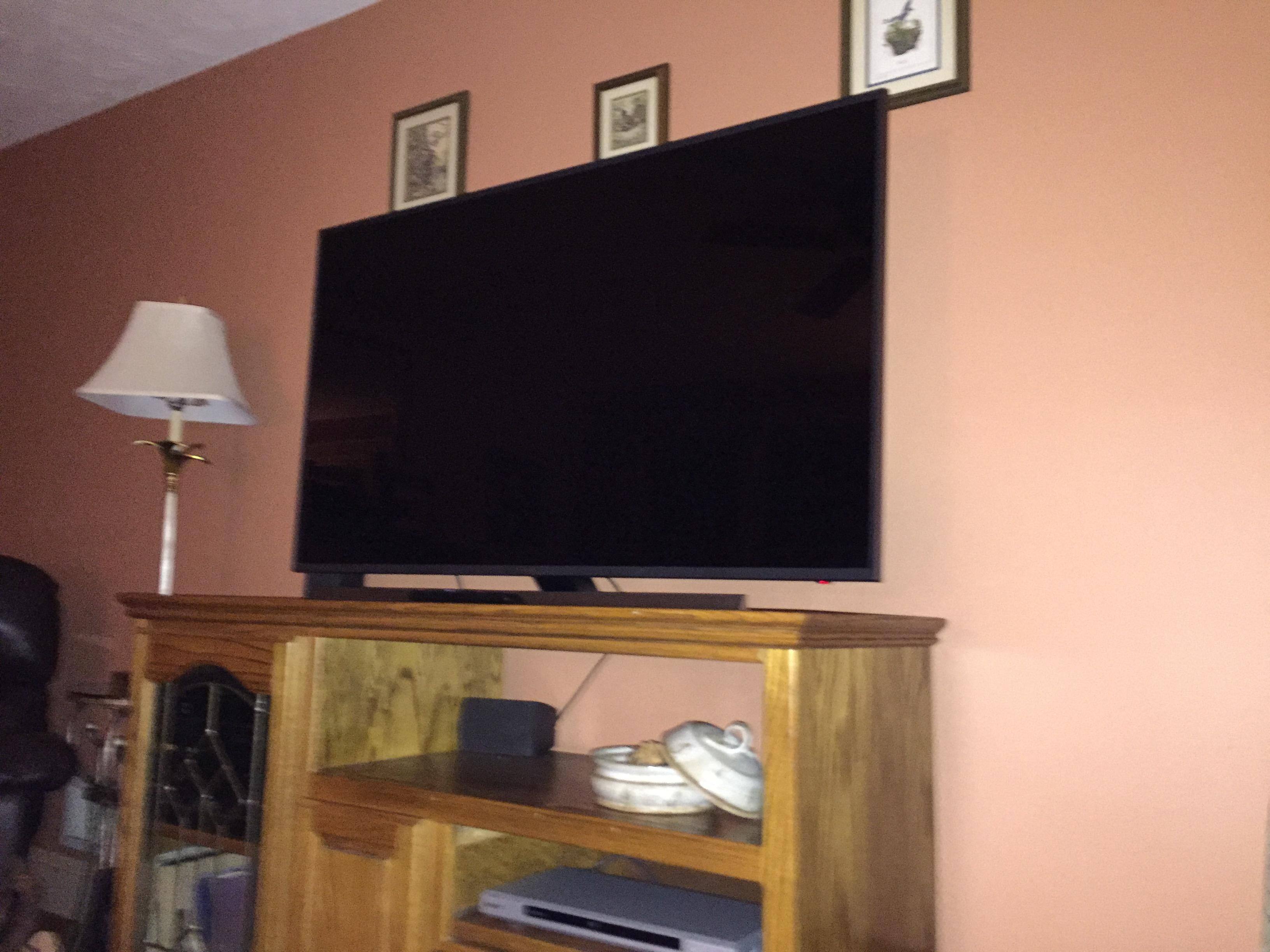 Fits great, cut down old entertainment center!, click to load a larger version