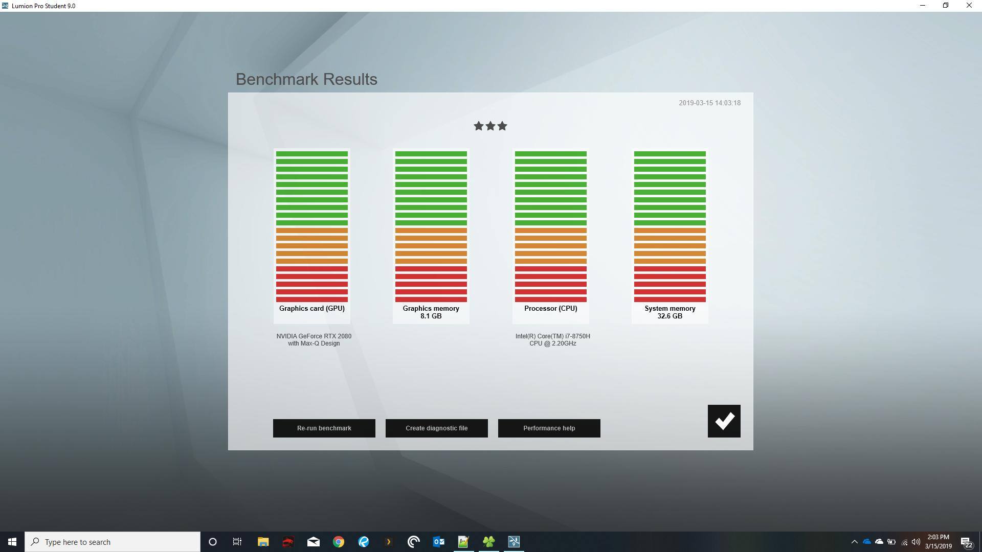 Lumion Pro 9.0 Benchmark, click to load a larger version