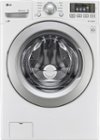 Lg - 4.5 Cu. Ft. 9-cycle Front-loading Washer - White, click to load a larger version